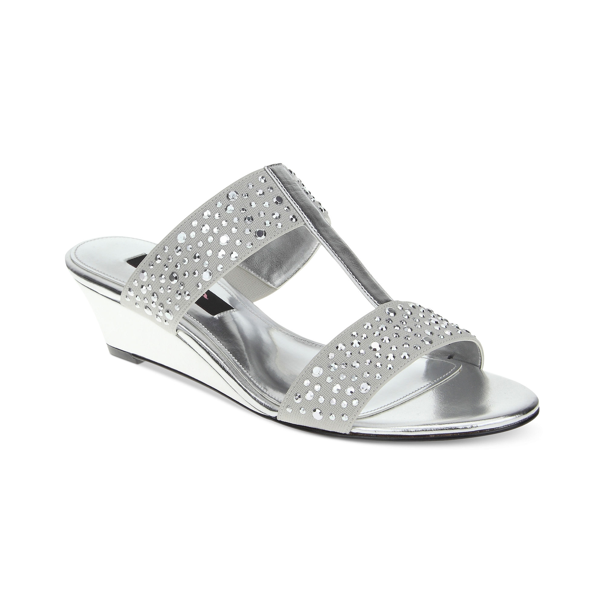 wedge evening sandals