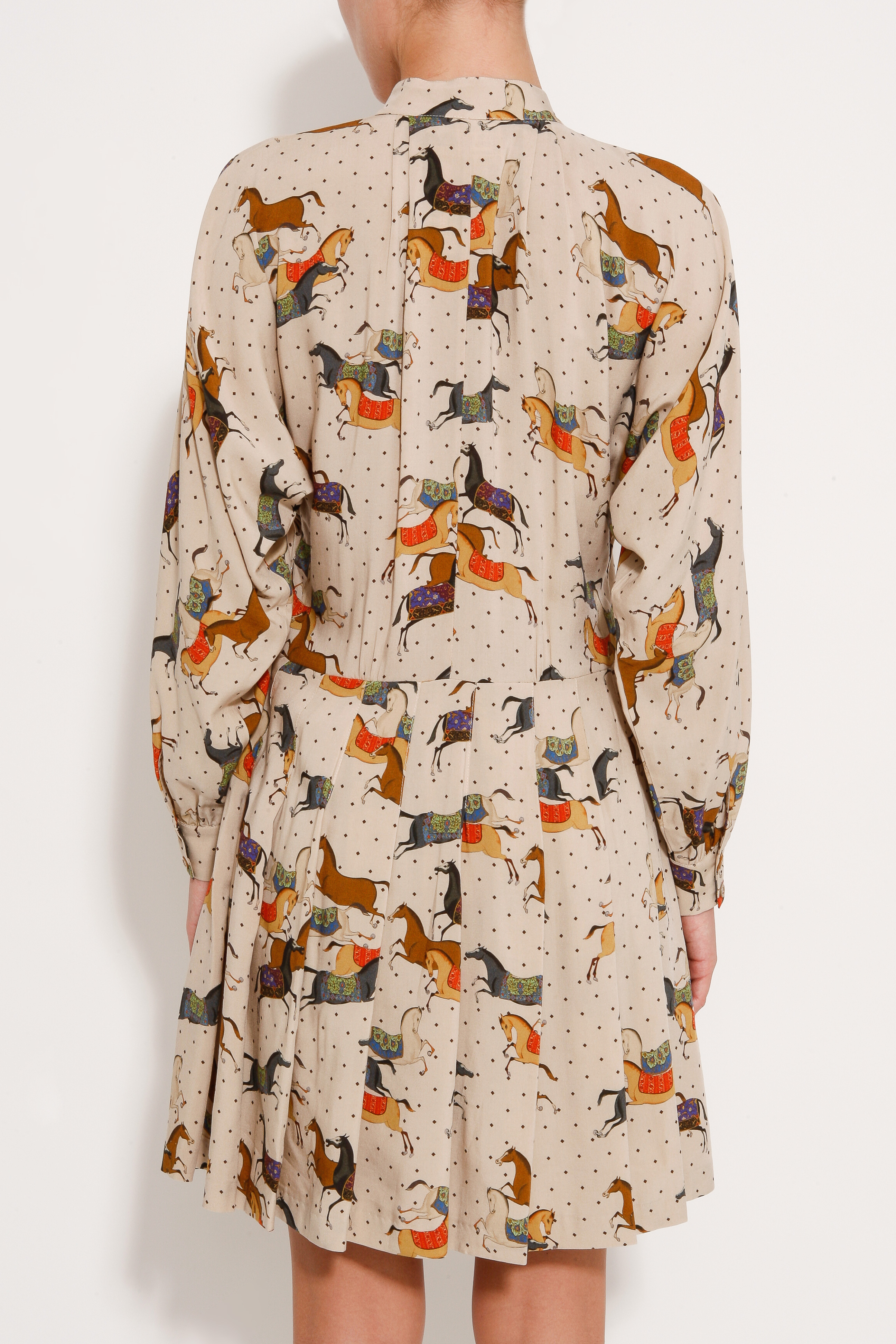 Lyst Paul & Joe Horse Print Dress in Natural