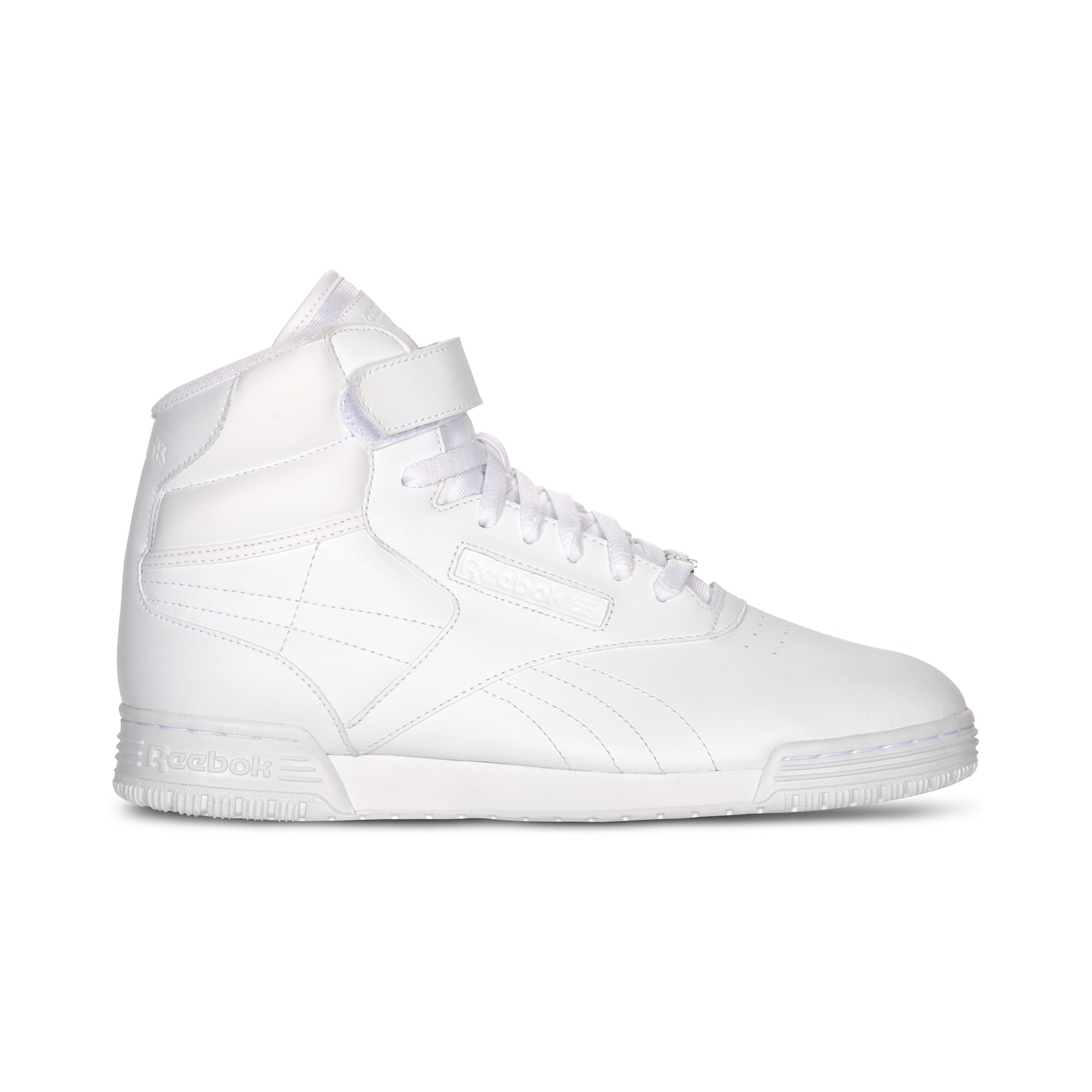 Reebok Exofit Mid Casual Sneakers in White/White (White) for Men - Lyst