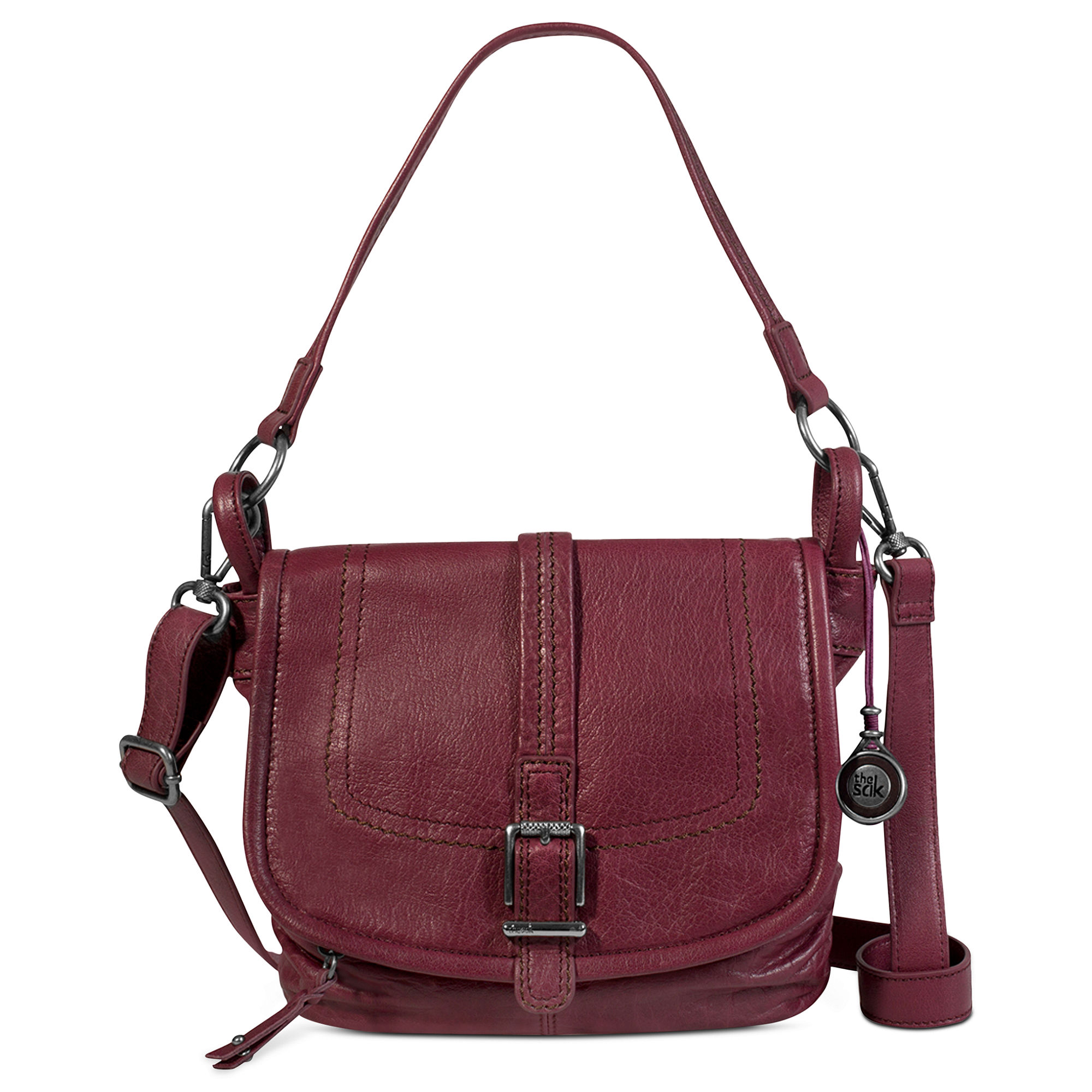 Lyst The Sak Silverlake Mini Flap Shoulder Bag in Purple
