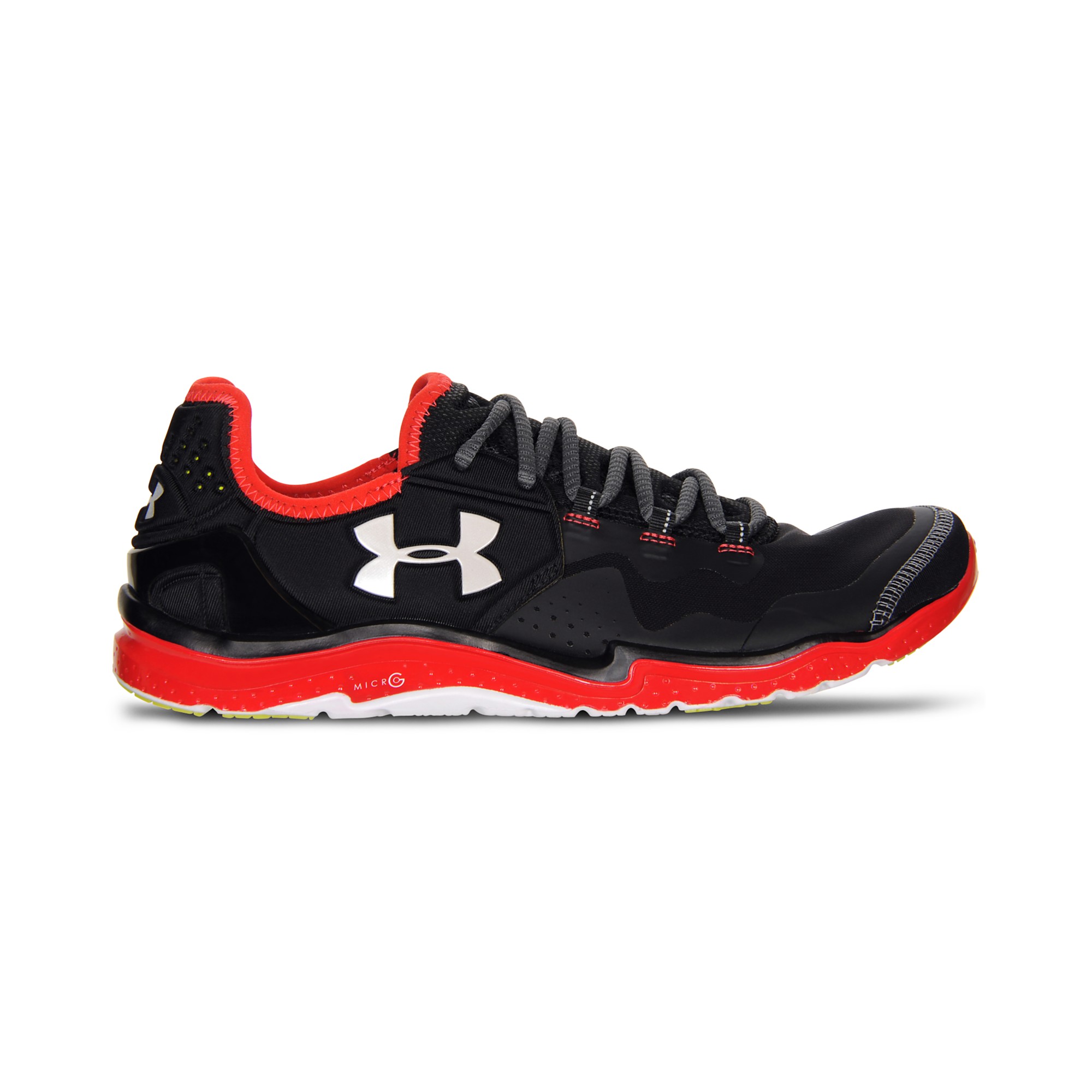Under Armour Charge Rc 2 Running Sneakers in Black/Red/White (Black ...