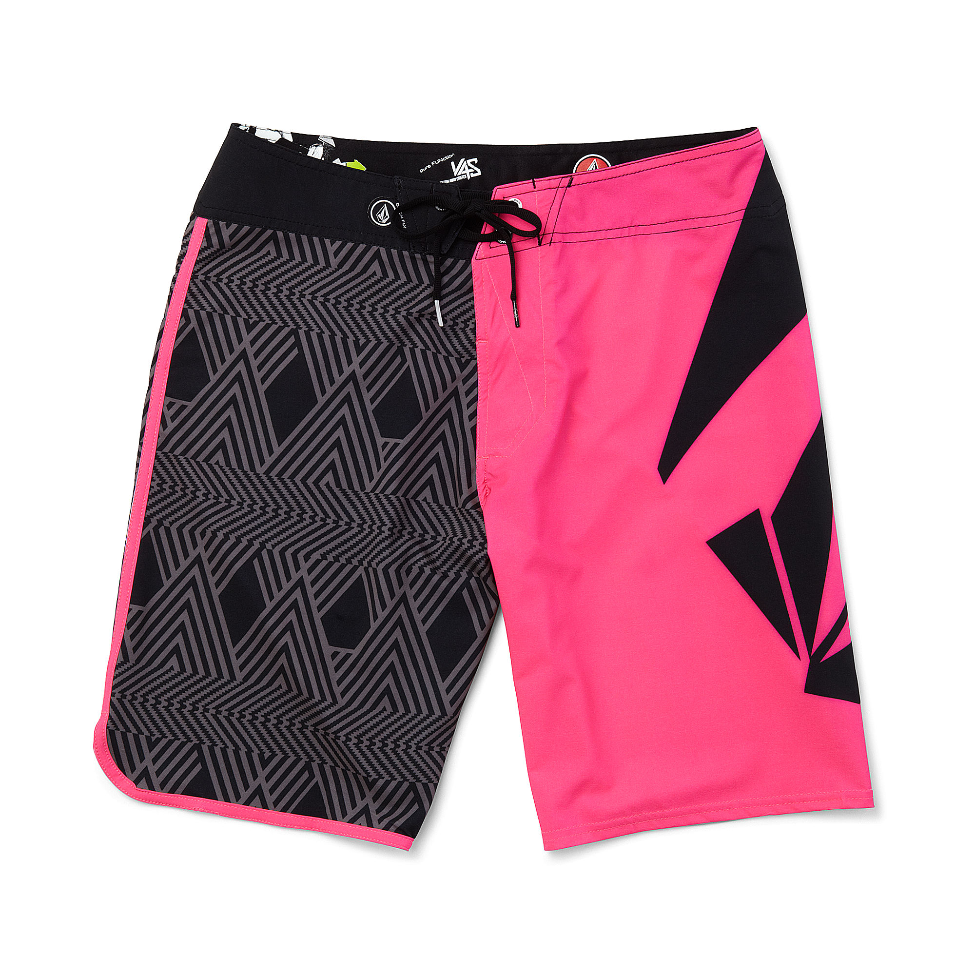 Volcom Annihilator What Graphic Boardshorts in Pink for Men - Lyst