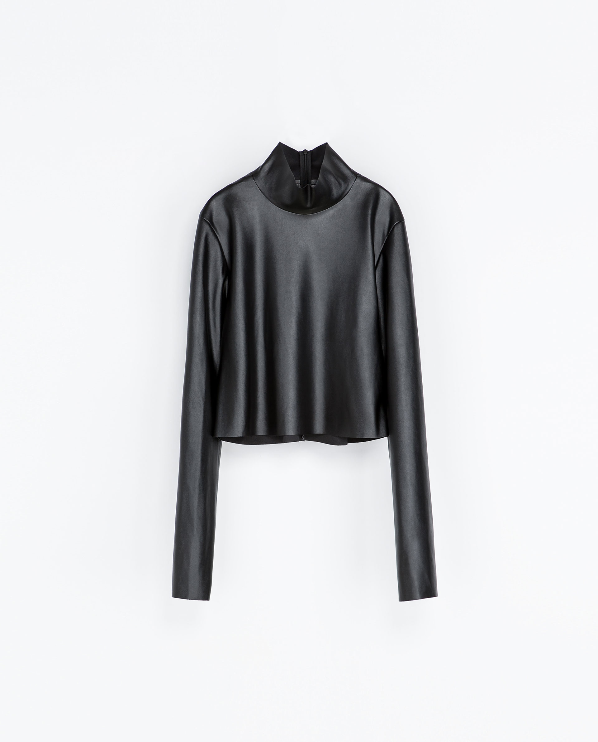 zara black off shoulder top