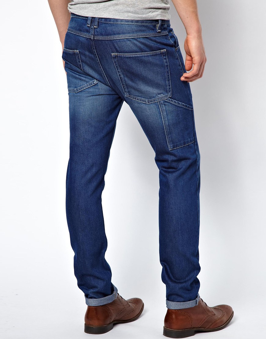 slim fit carpenter jeans