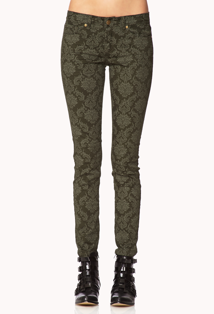 forever 21 green jeans