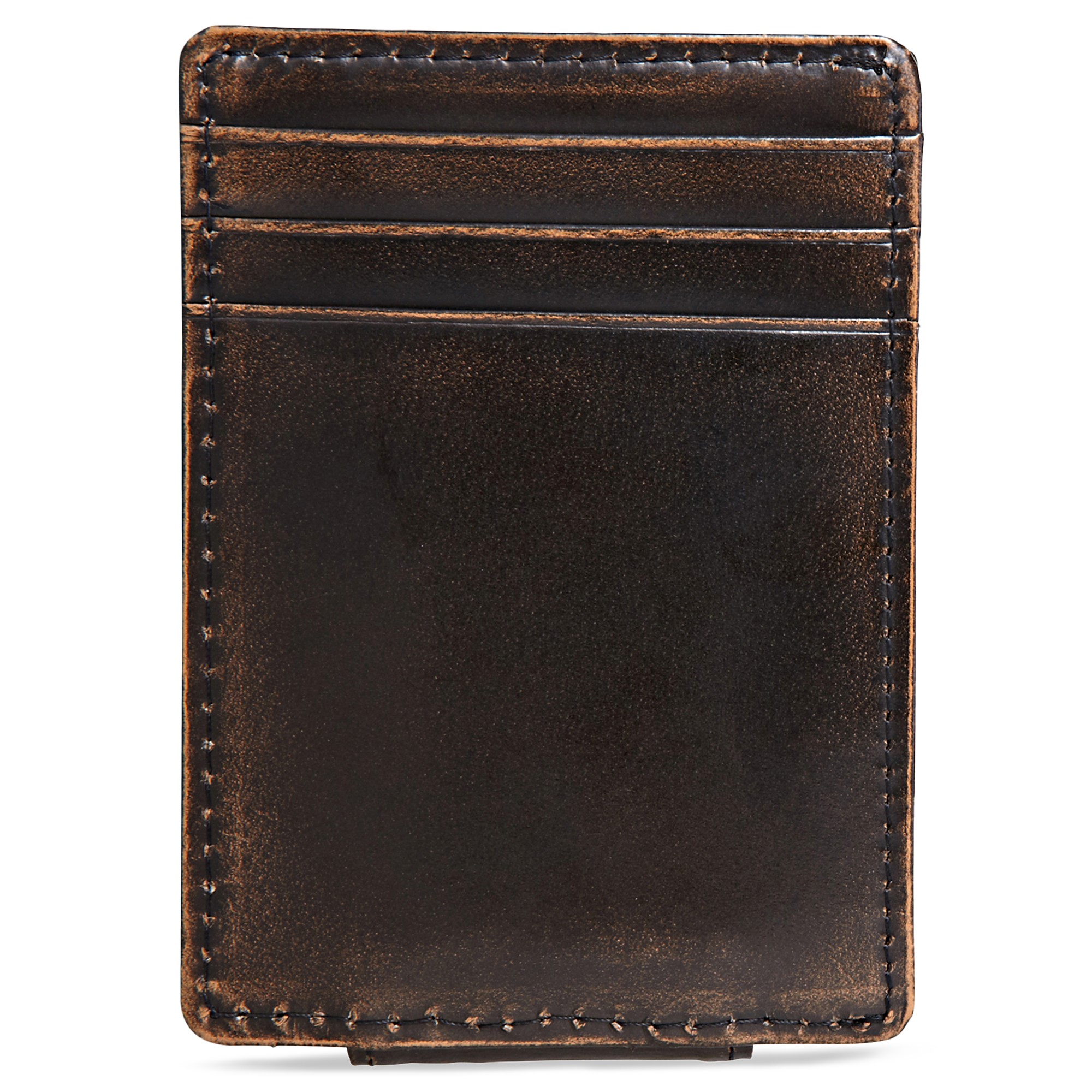 Fossil Sheldon Stripe Front Pocket Multi Card Wallet in Brown for Men