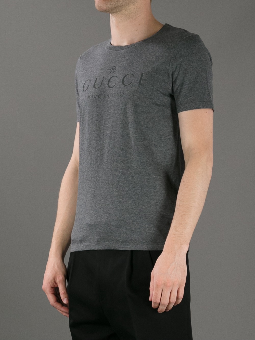 gucci tshirt grey