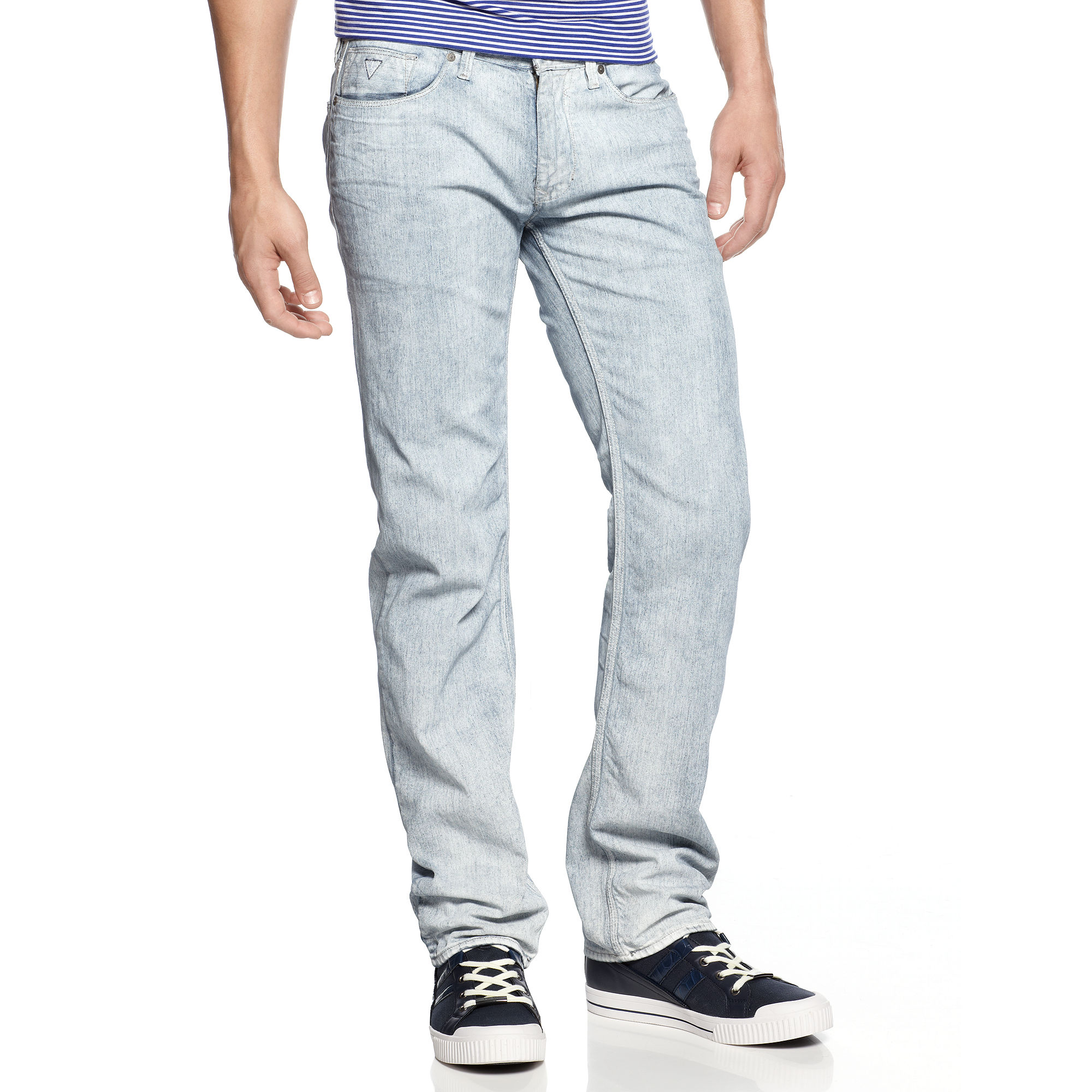 guess jeans lincoln slim straight
