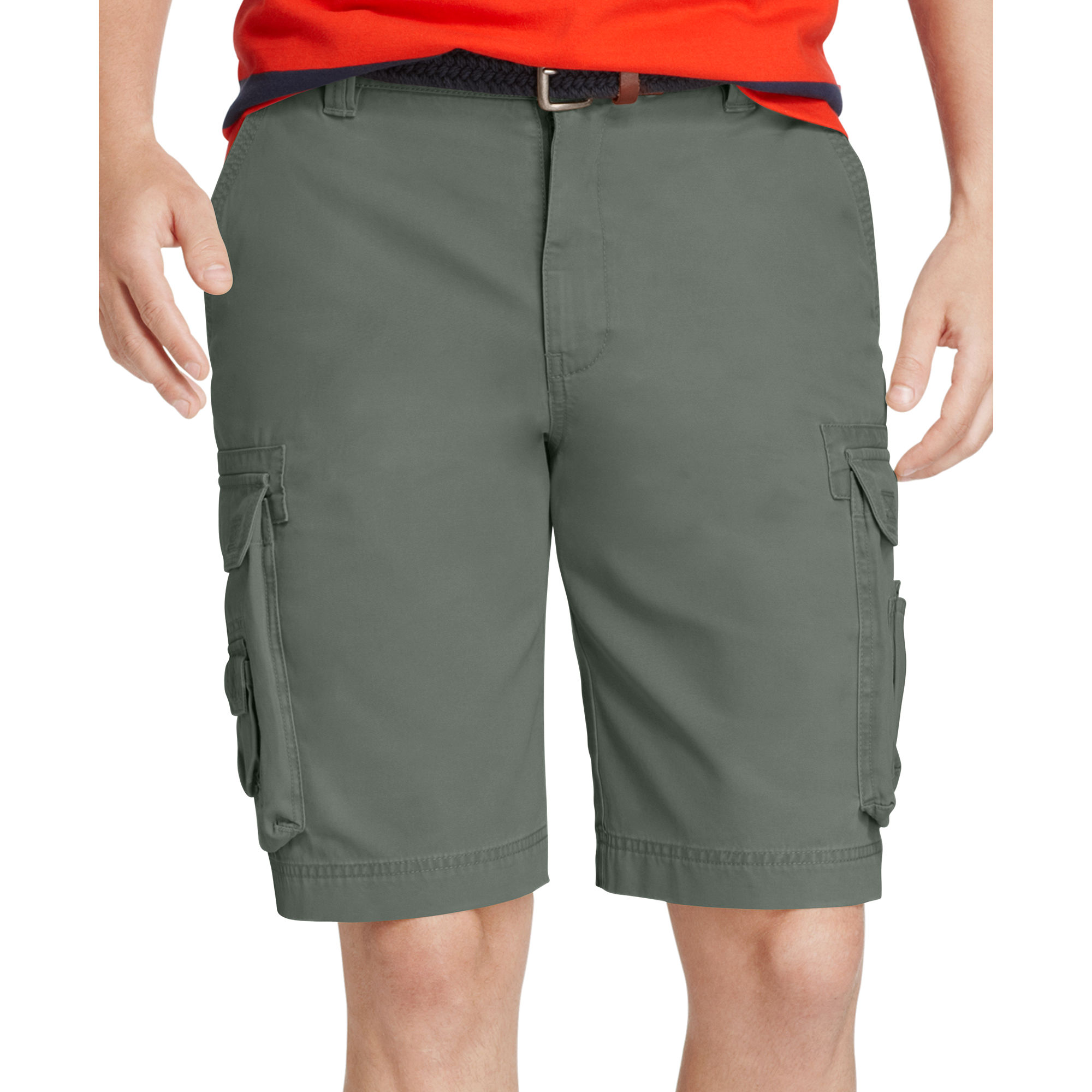 stone cargo shorts