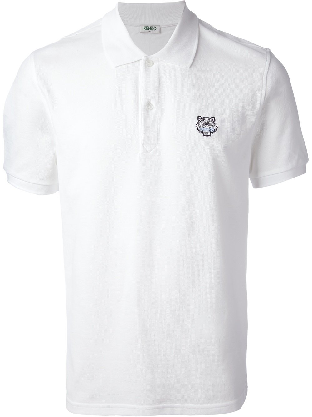 Print Polo Shirt in White for Men - Lyst