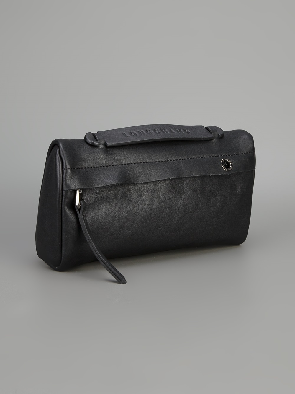 Longchamp 3d Clutch Bag in Black - Lyst