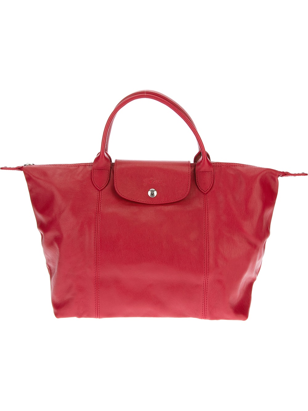 Lyst - Longchamp Le Pliage Tote Bag in Red