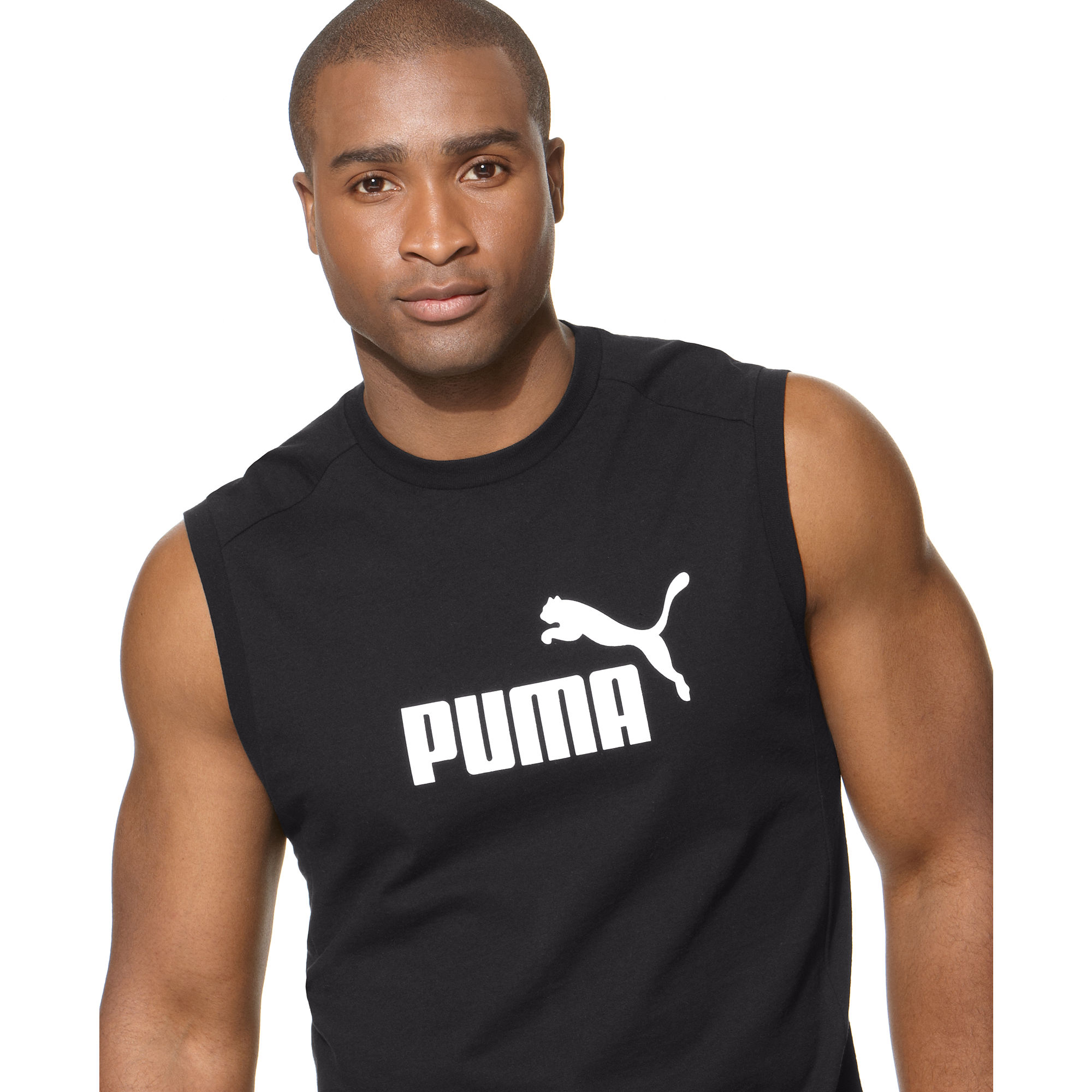 puma sleeveless t shirt