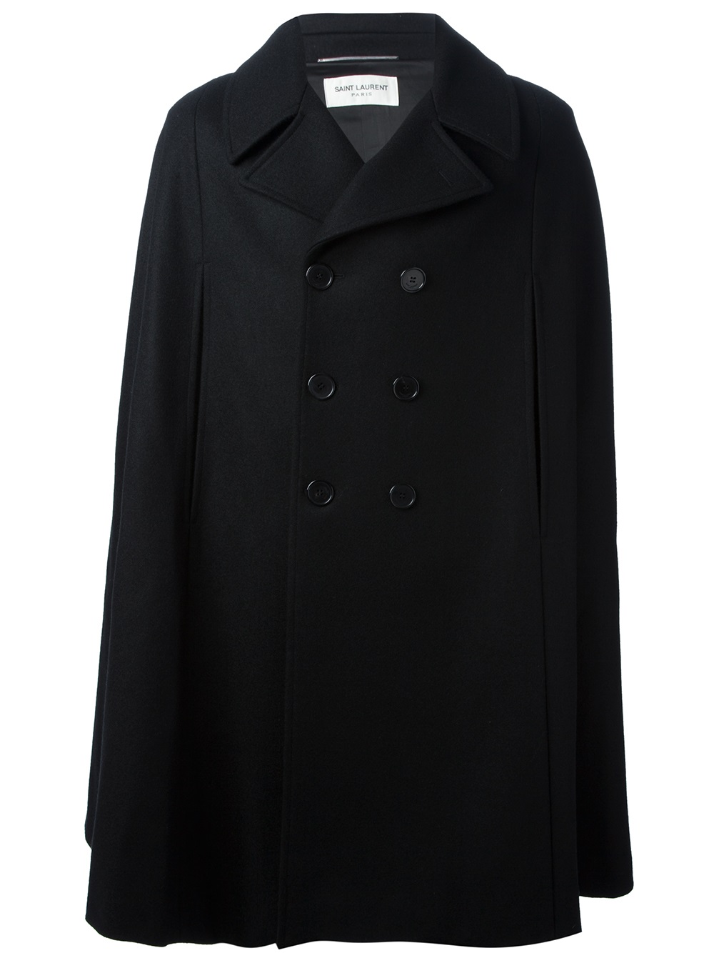 double breasted cape