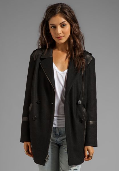 Skaist Taylor Boyfriend Jacket in Black in Black - Lyst