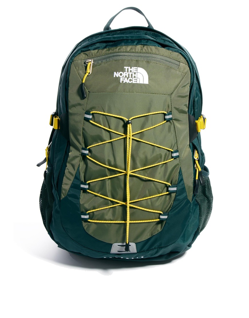 the north face backpack green