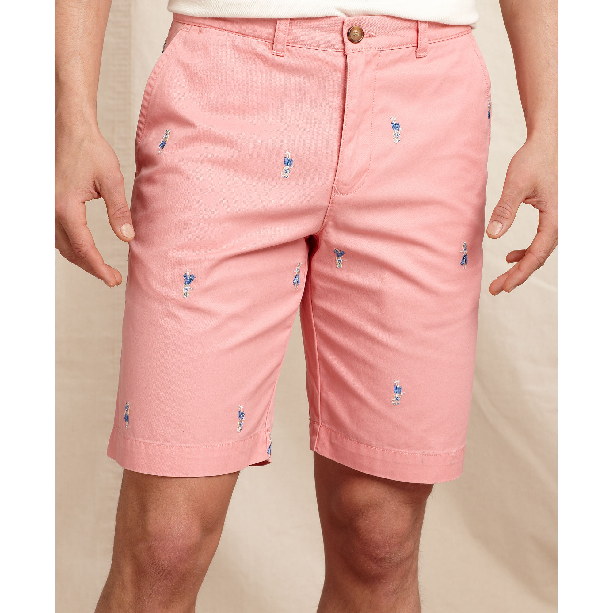 Lyst Tommy Hilfiger Hula Girl Print Flat Front Shorts in Pink for Men