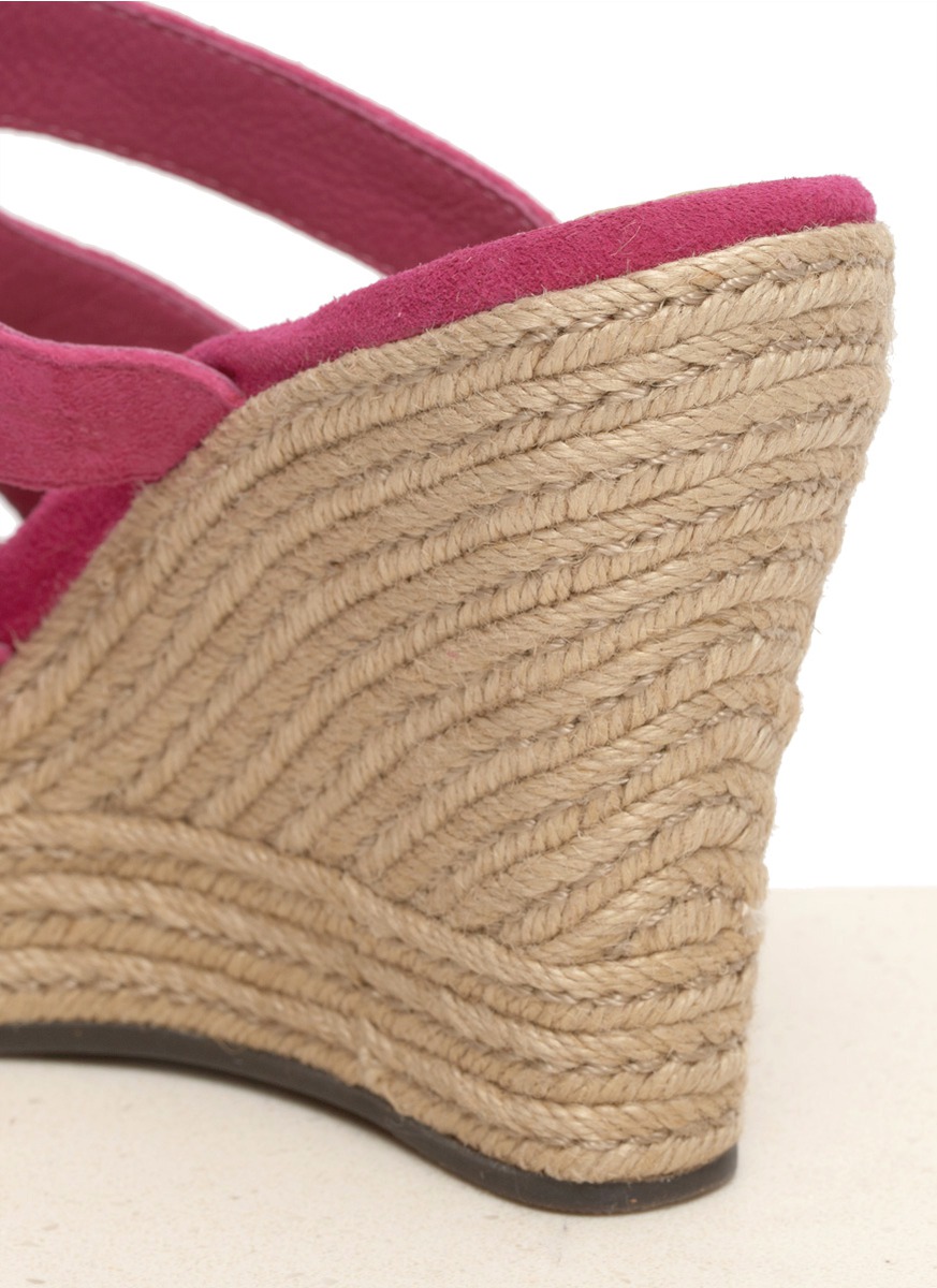 UGG Tawnie Platform Wedge Sandals in Pink - Lyst