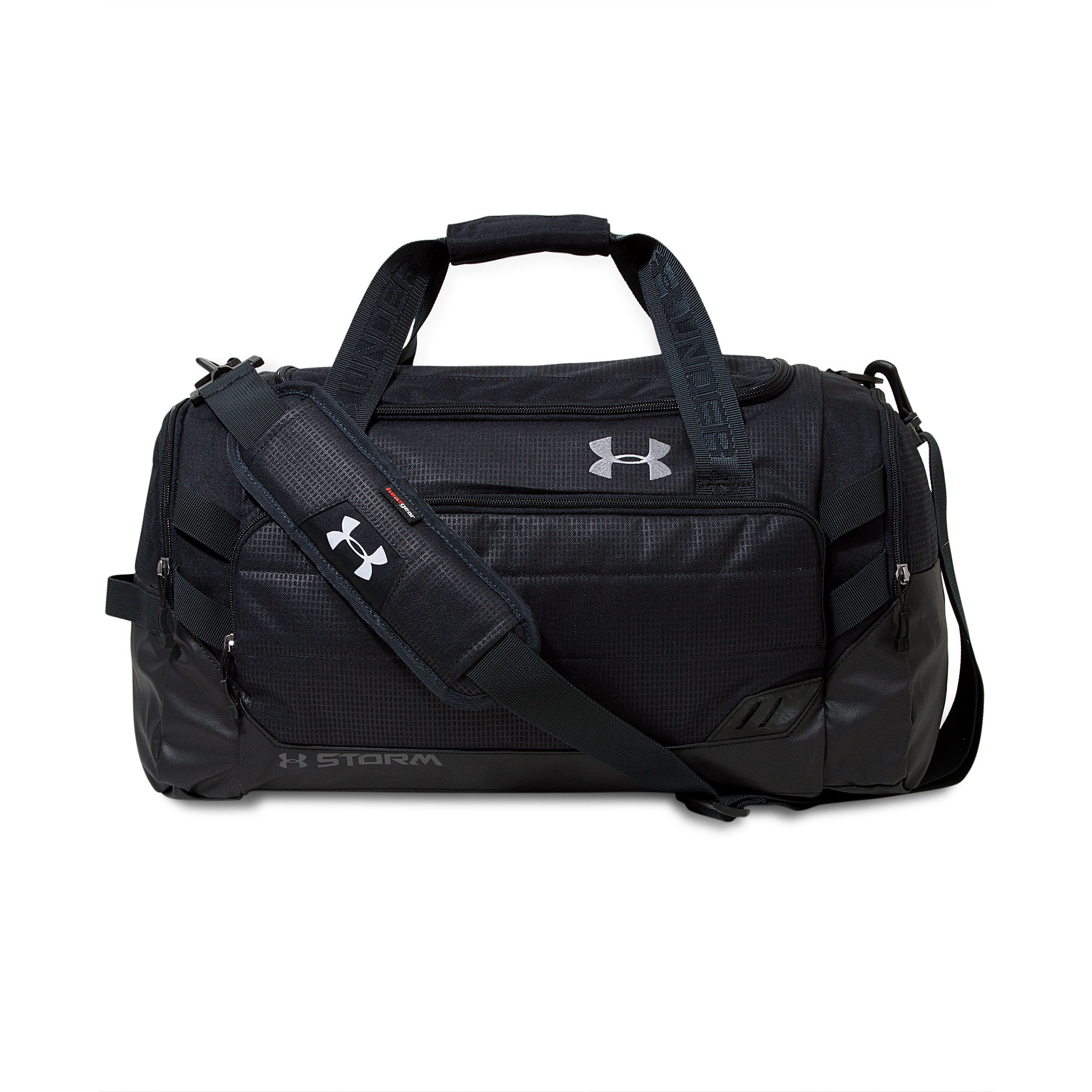 under armour duffle bag black