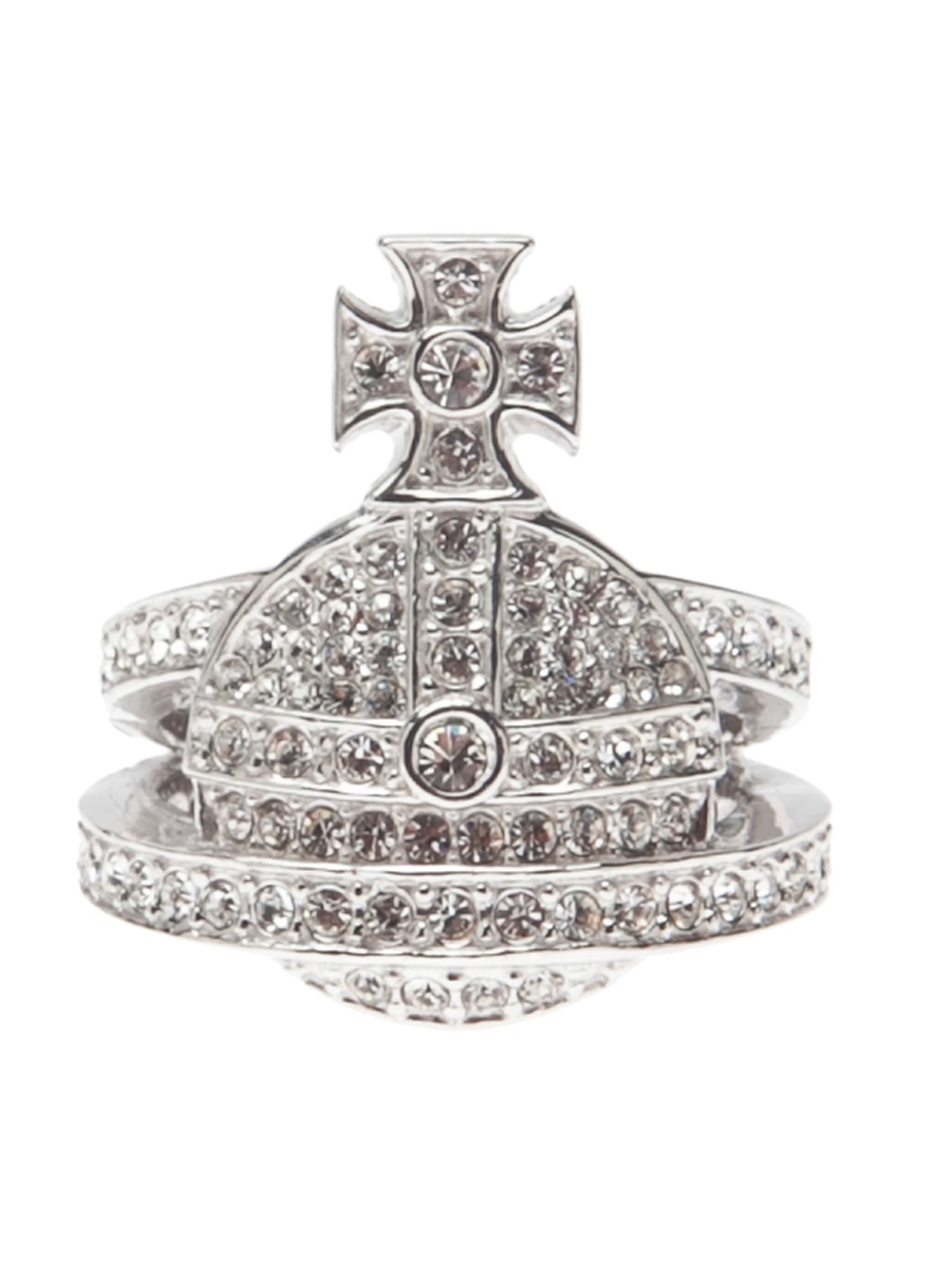 Vivienne Westwood Orb Ring in Metallic | Lyst