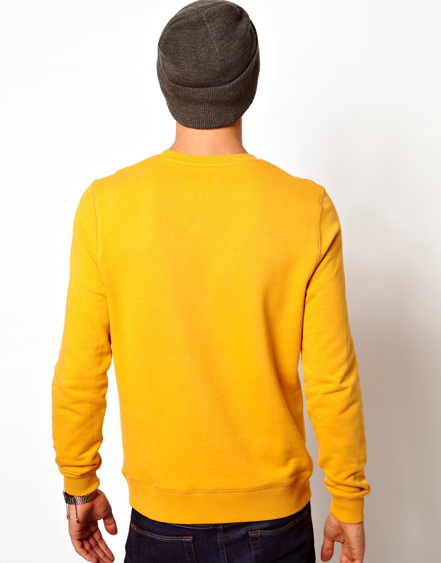 mustard yellow pullover