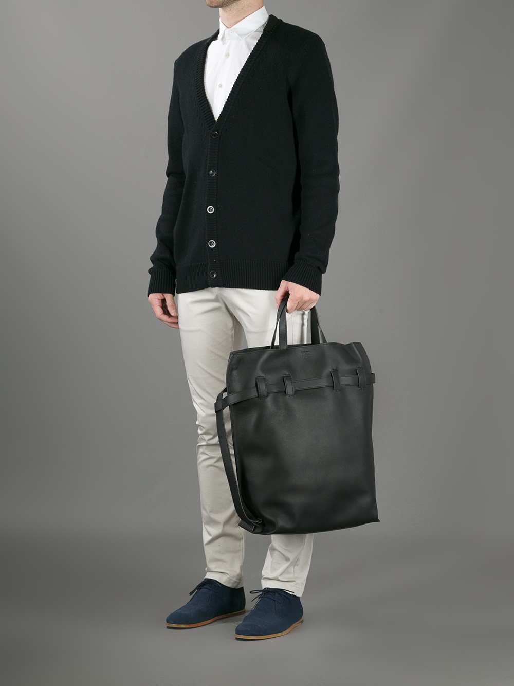 Fendi Tote Bag in Black for Men - Lyst
