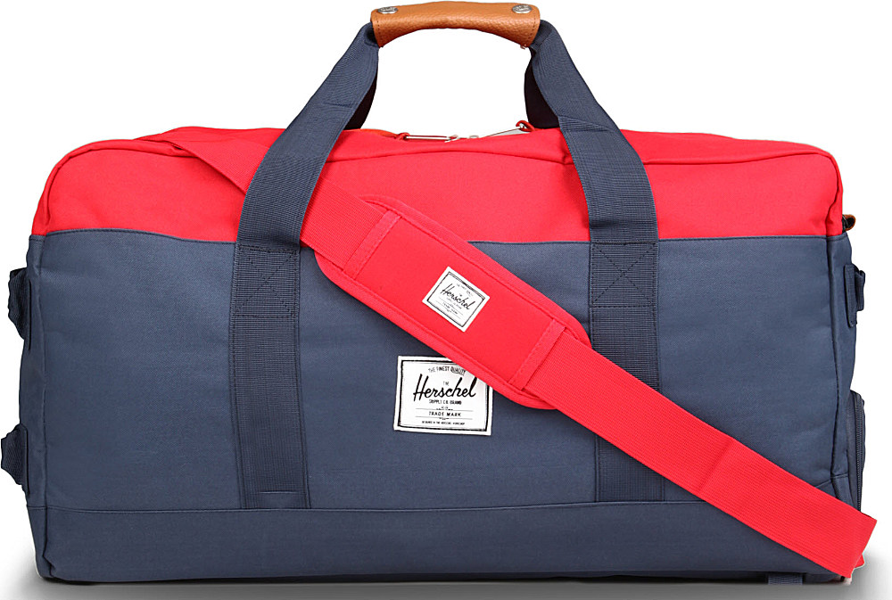 Herschel supply co. Outfitter Backpack Duffel Bag in Red for Men (Navy