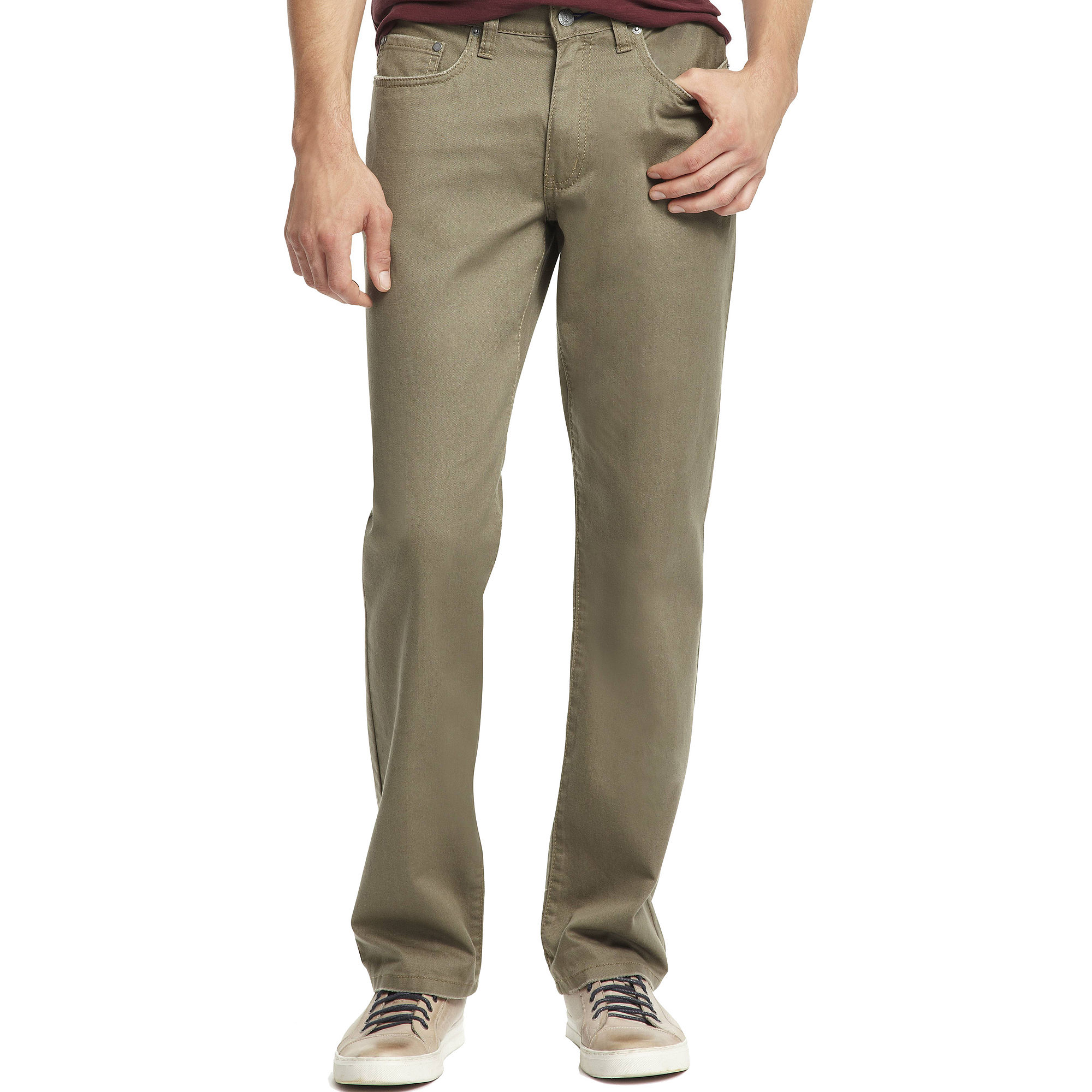 cole reaction Five Pocket Khaki Pants in Green for Men (Rasin) Lyst