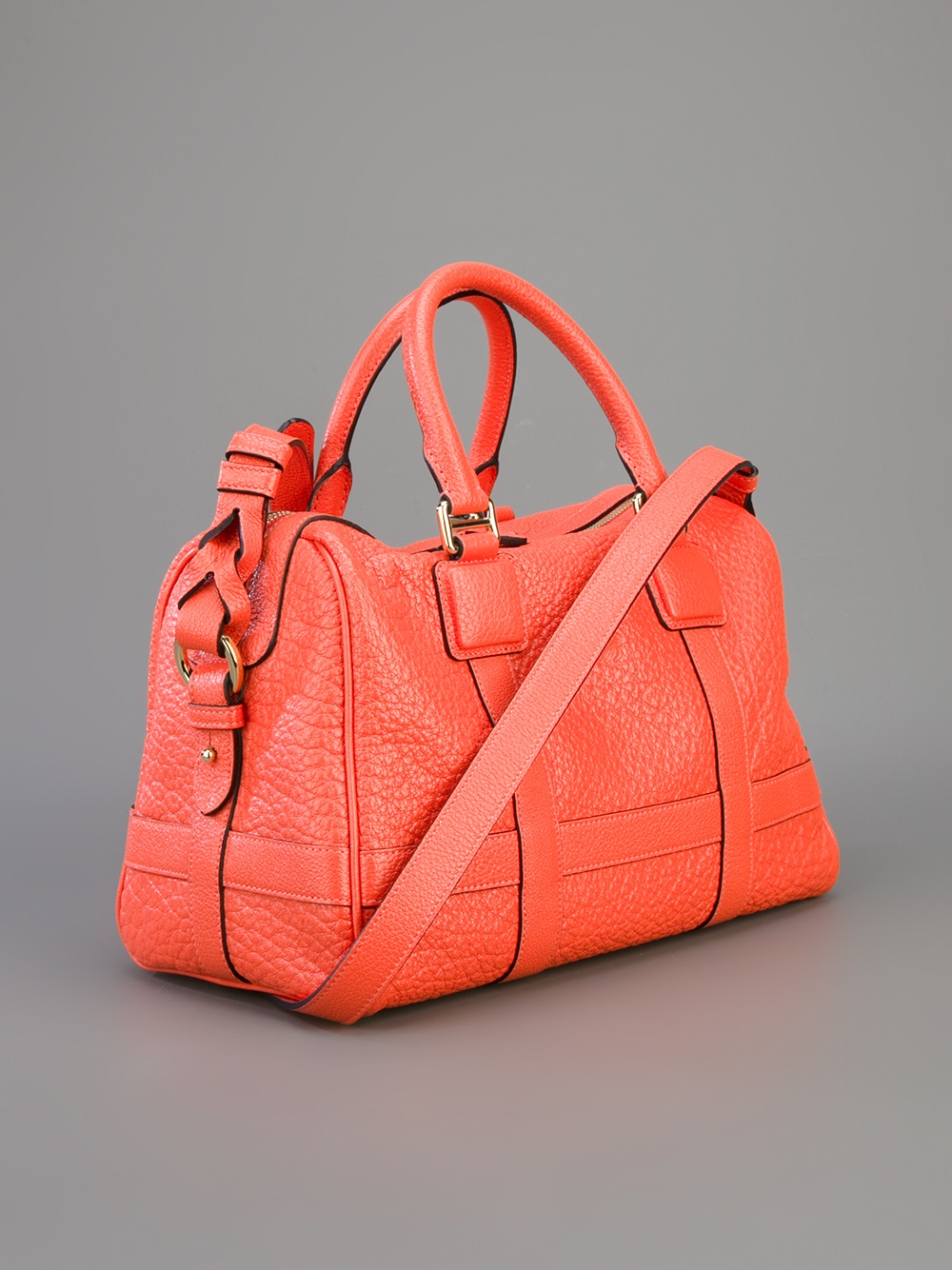 loewe basket bolsa orange