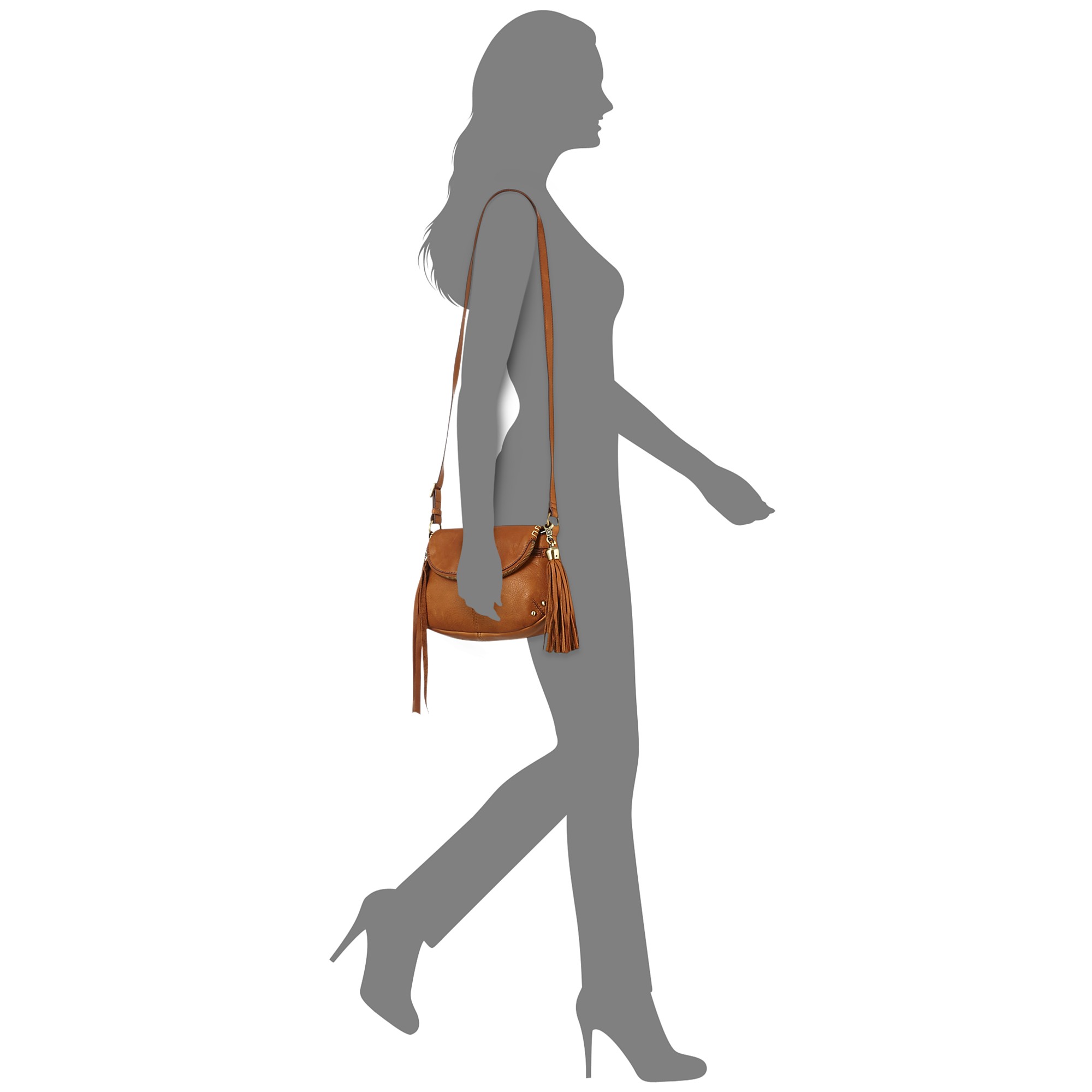 Lucky Brand Lucky Handbag Del Rey Mini Flap Crossbody in Brown | Lyst