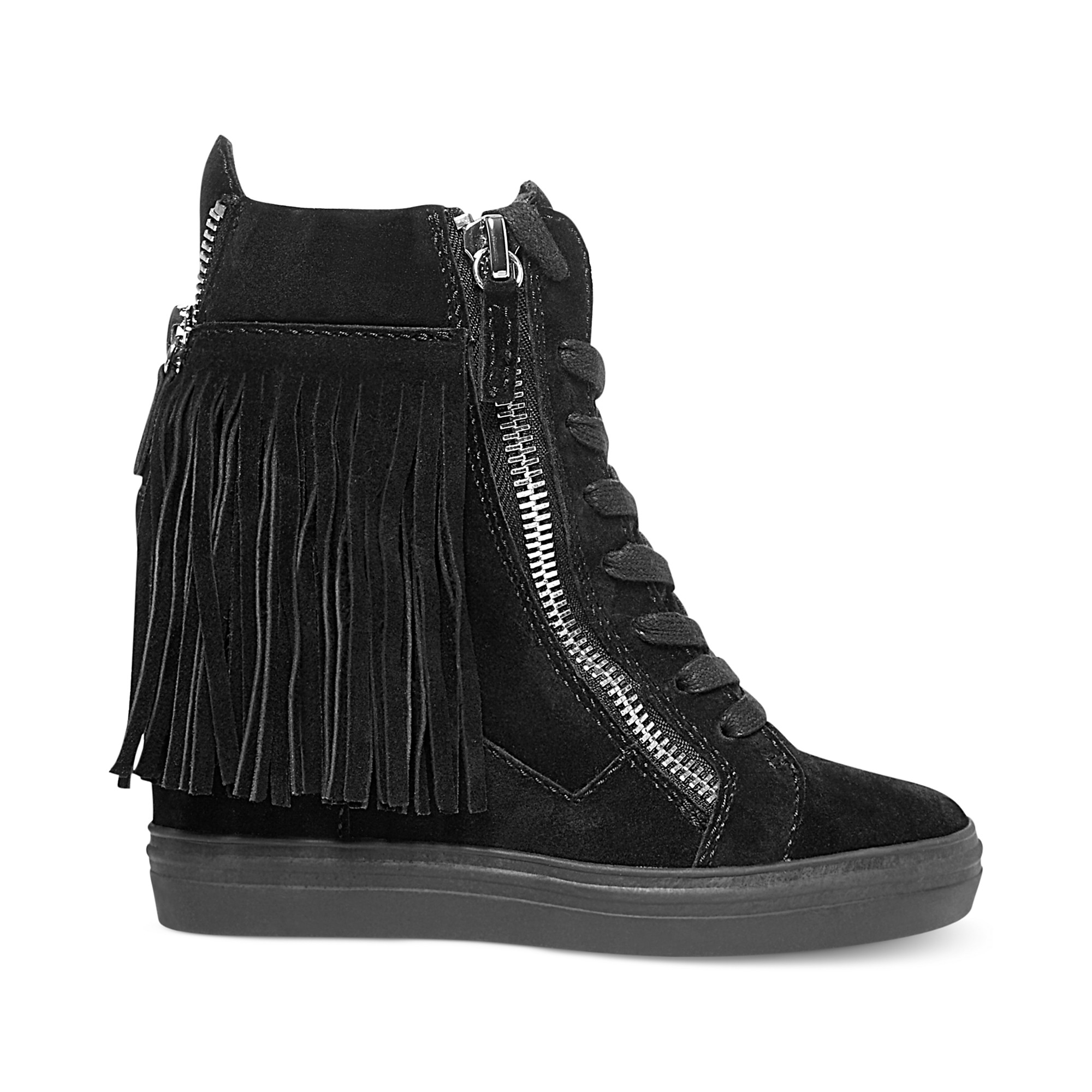 steve madden girls wedge sneakers