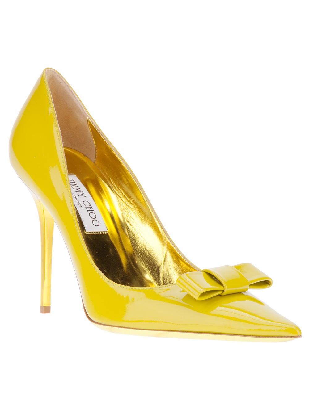 Jimmy Choo Marcie Bow Pump in Green 