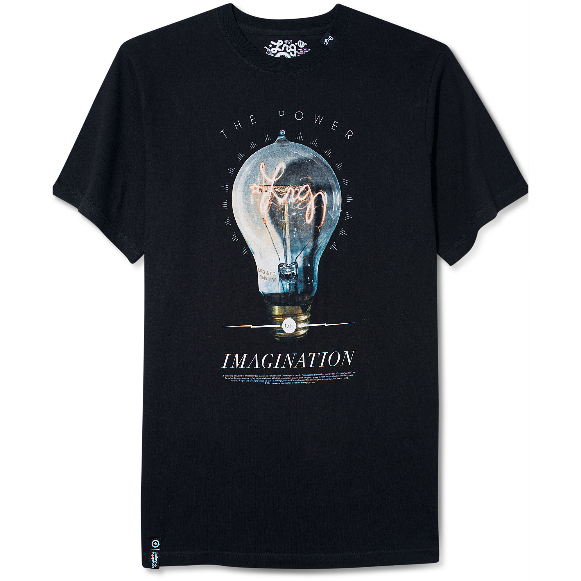 LRG Power Of Imagination Tshirt in Black for Men | Lyst