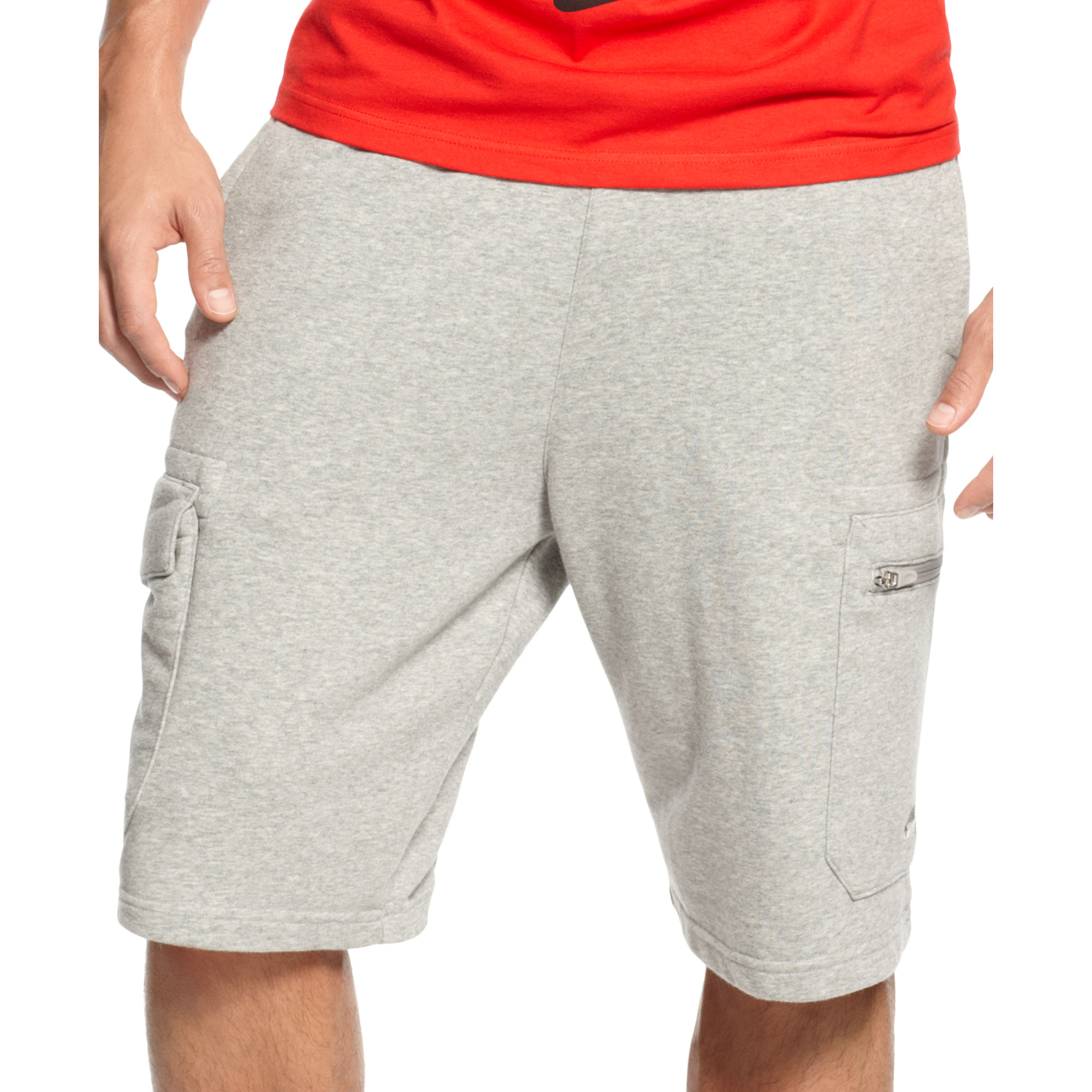 grey nike cargo bottoms