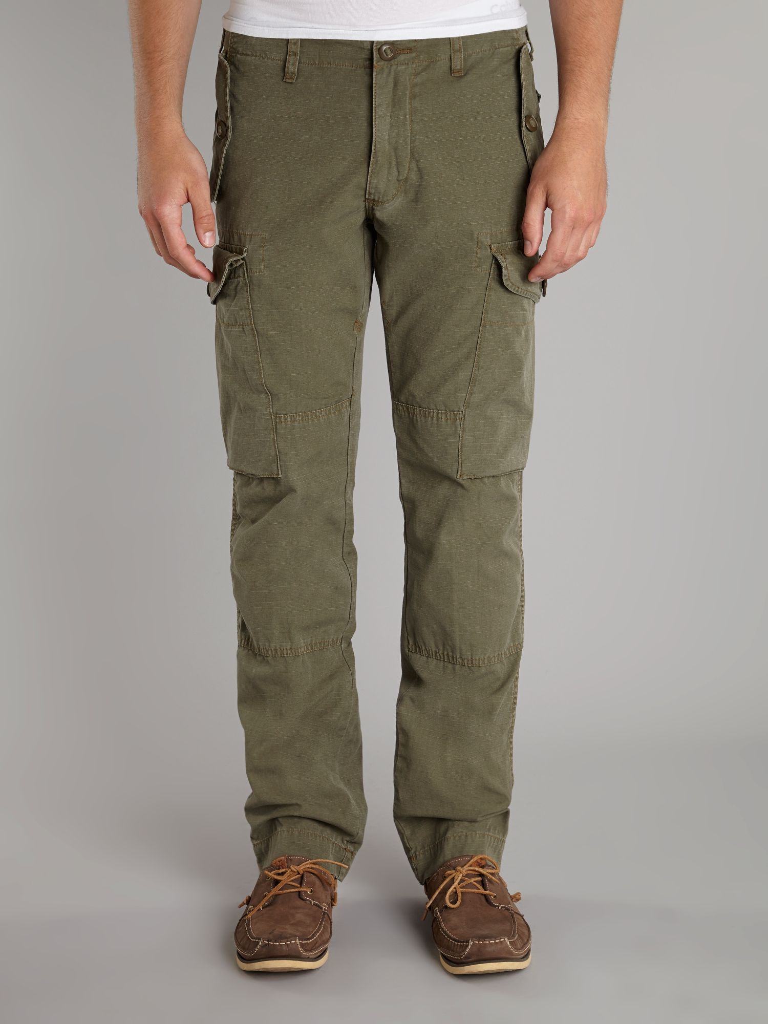 Polo ralph lauren Canadian Cargo Pants in Green for Men | Lyst
