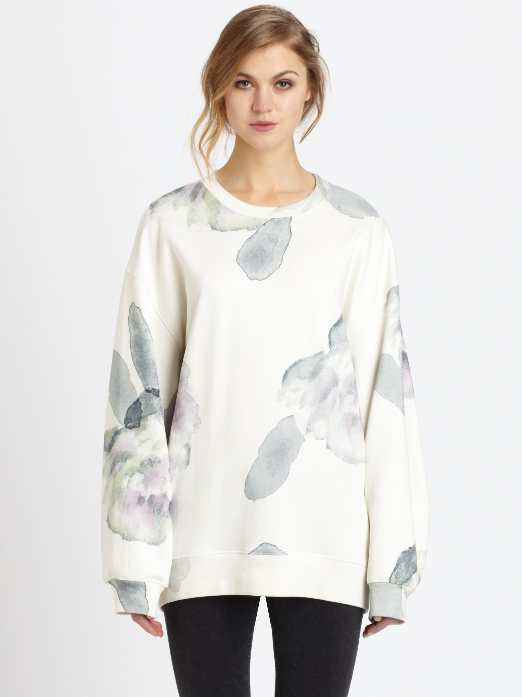 acne oversized sweatshirt