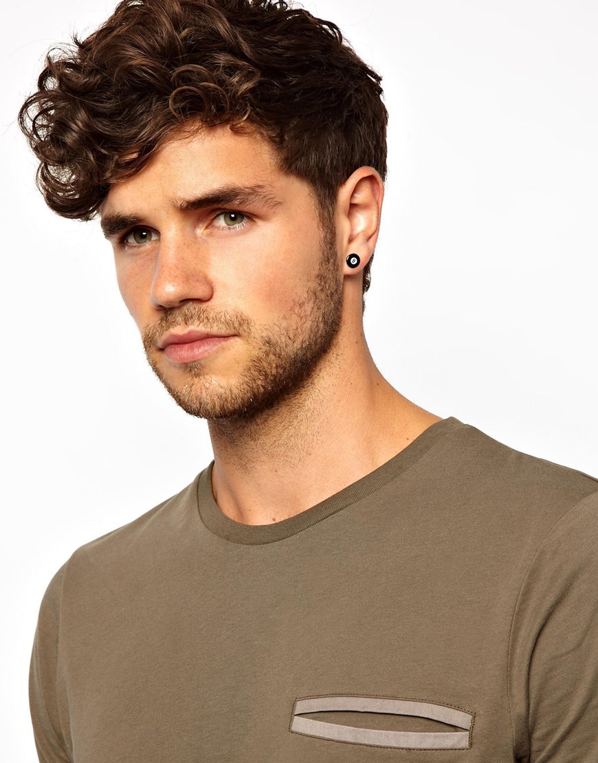 Lyst Asos Earrings With 8 In Black For Men Gallery