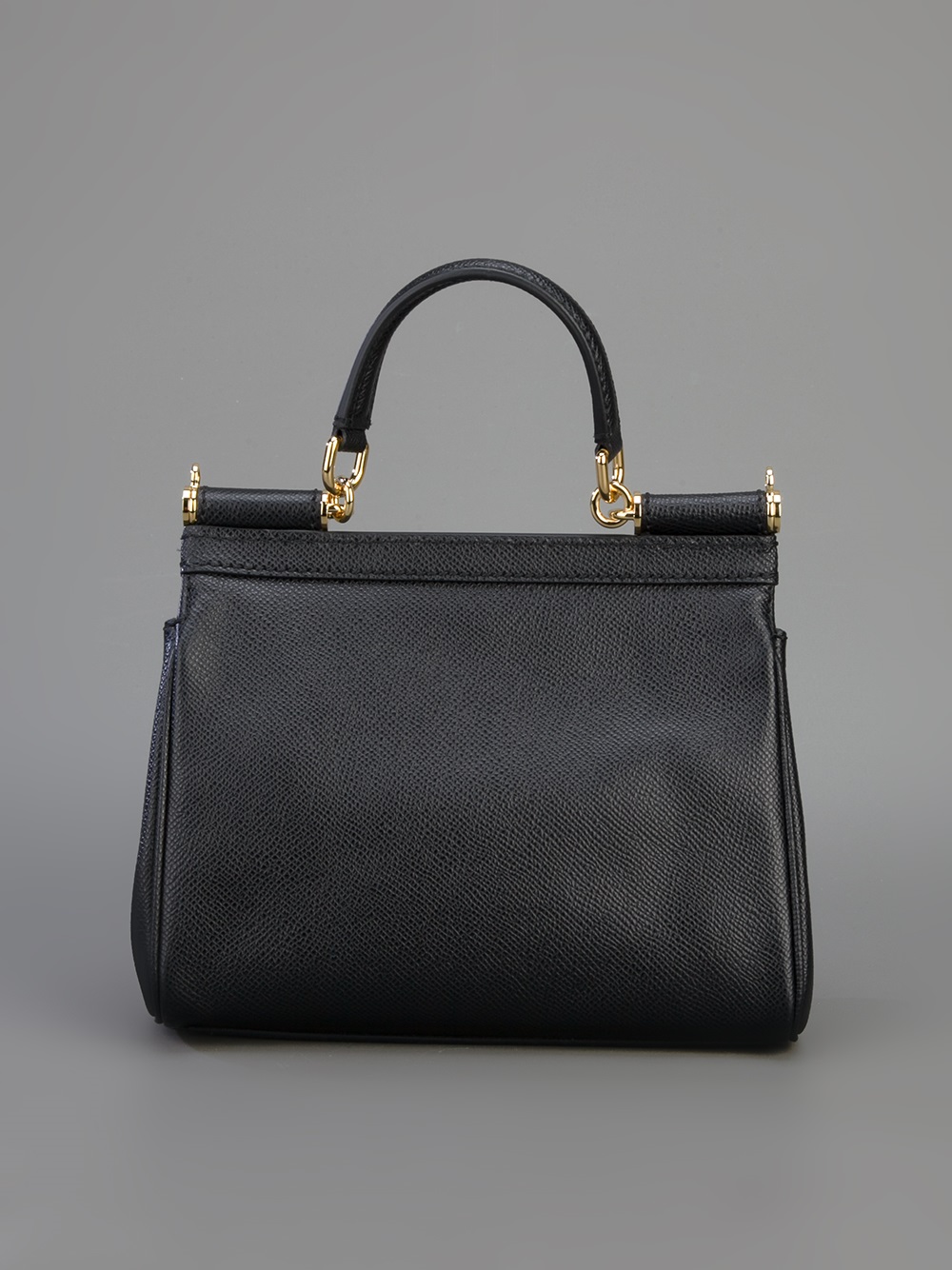 Dolce & Gabbana Miss Sicily Mini Shoulder Bag in Black | Lyst