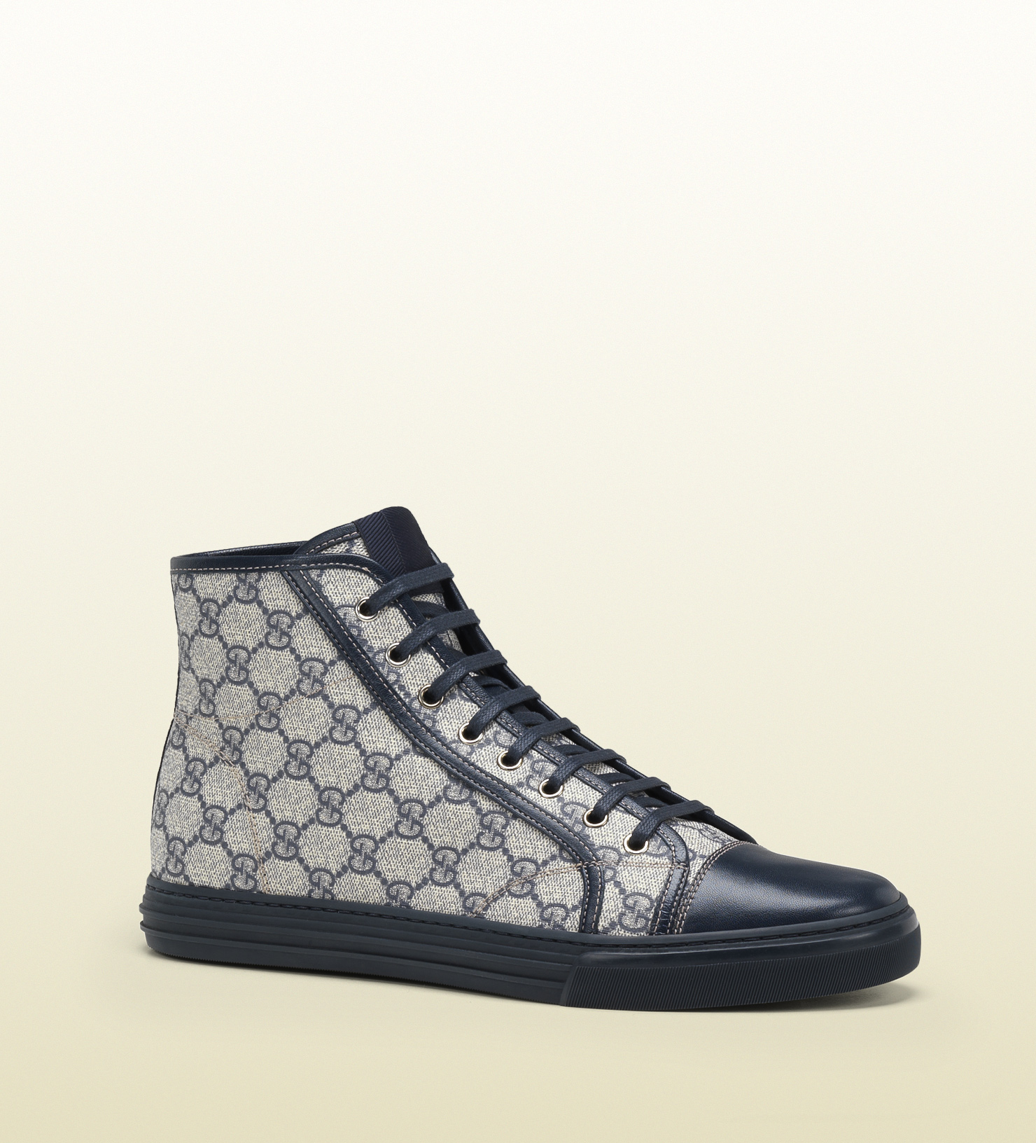 gucci mens high top trainers