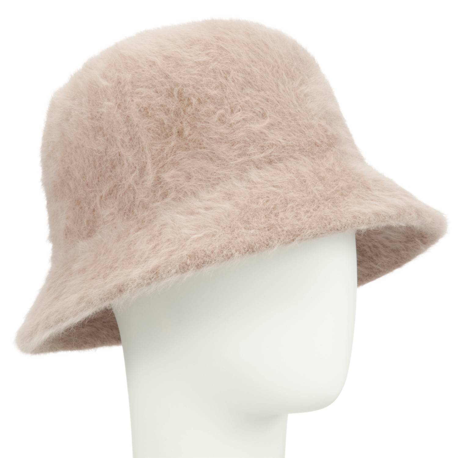angora cloche hat