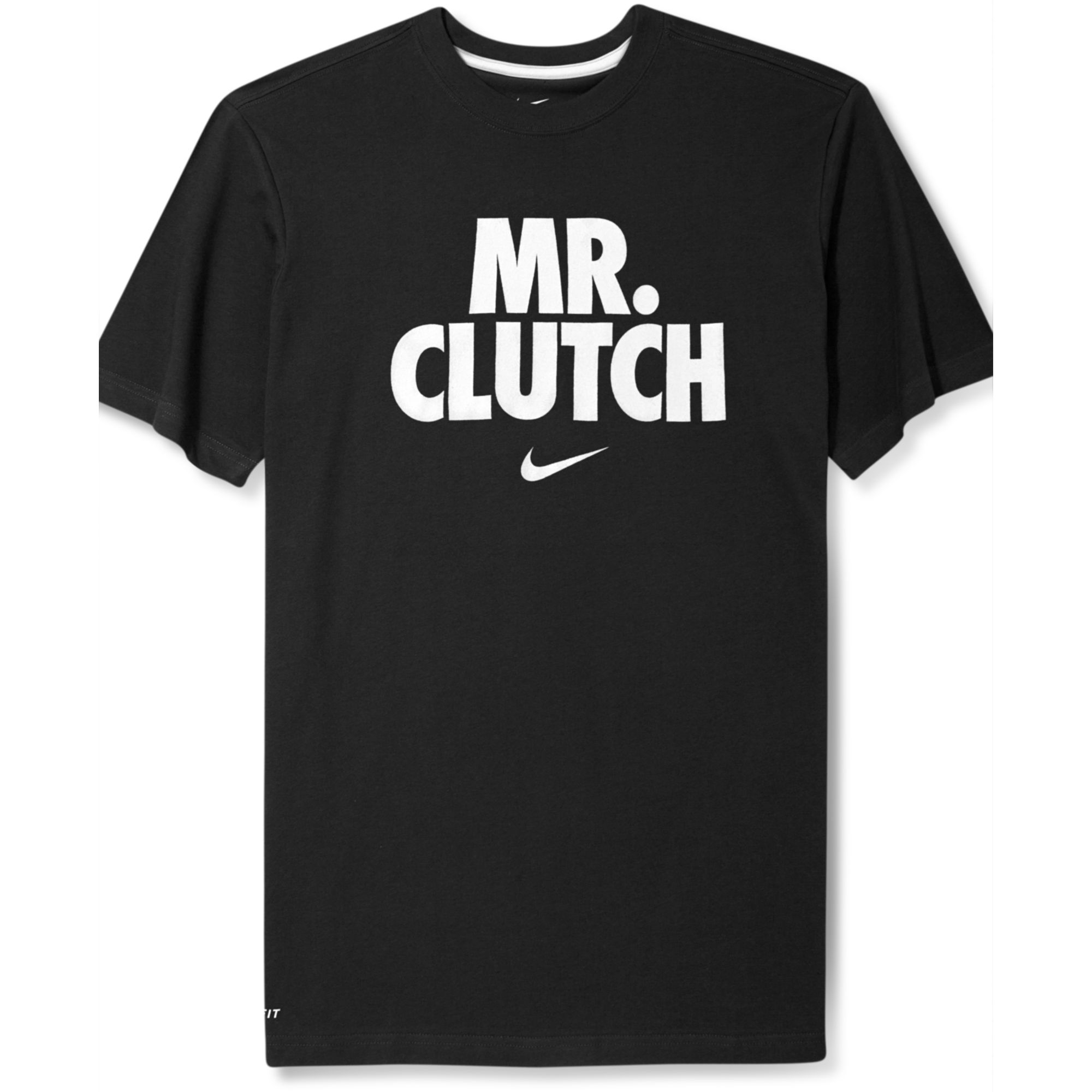 Nike Shortsleeve Mr Clutch Slogan Tshirt in Black for Men | Lyst