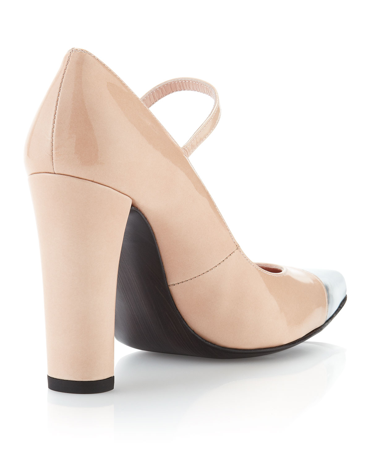 Stuart Weitzman Capsize Pointed Mary Jane Pump Blush in Pink Lyst