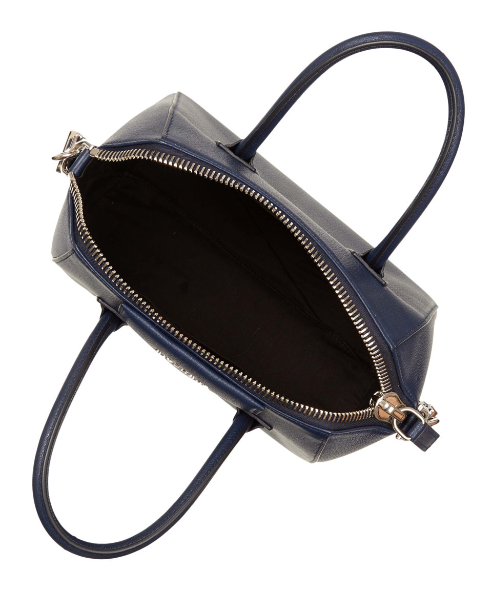 small navy grab bag