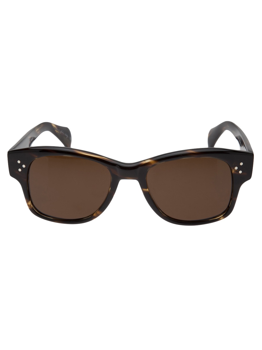 Oliver Peoples Jannsson Sunglasses in Brown Lyst