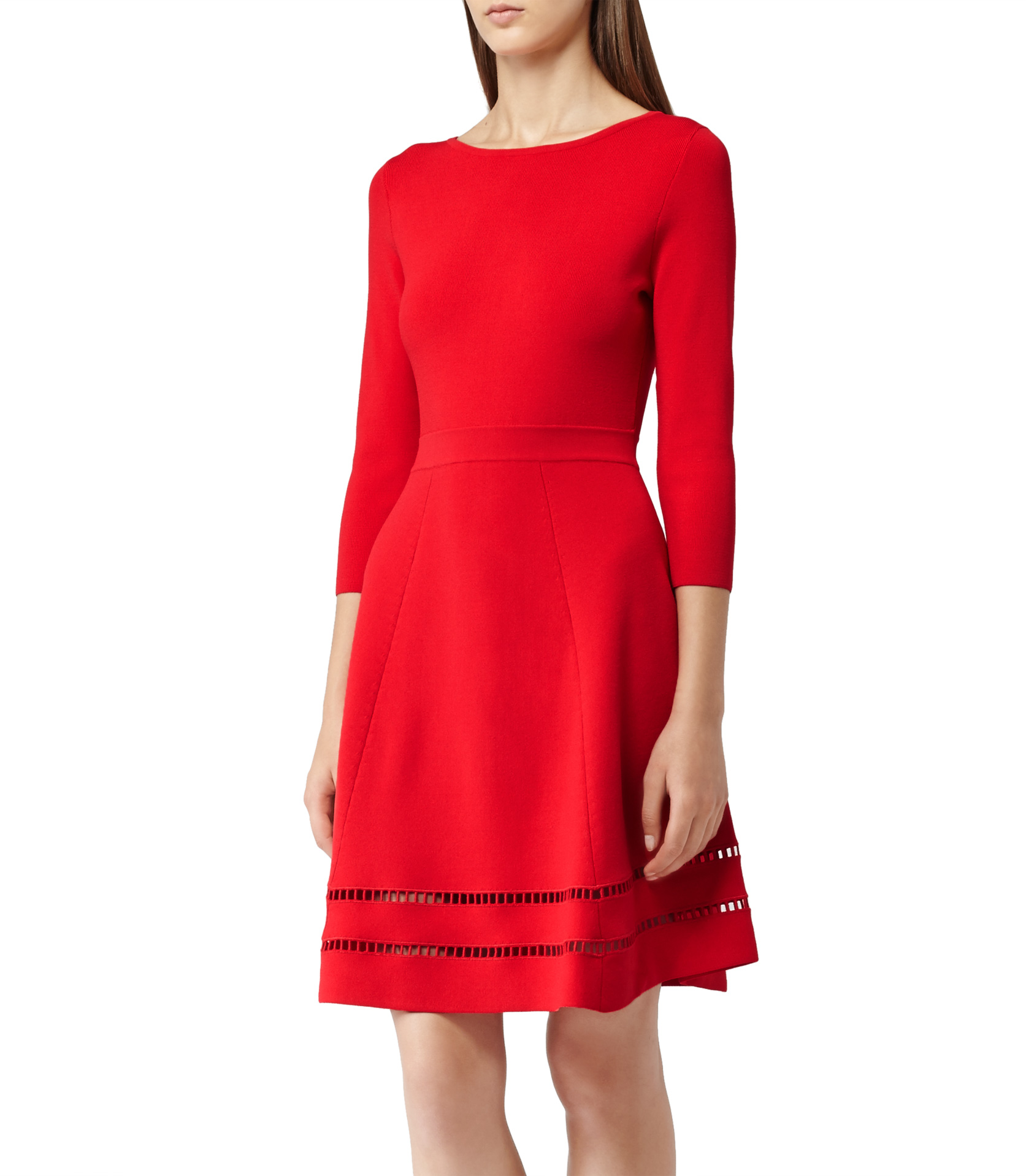 reiss kelly knitted dress