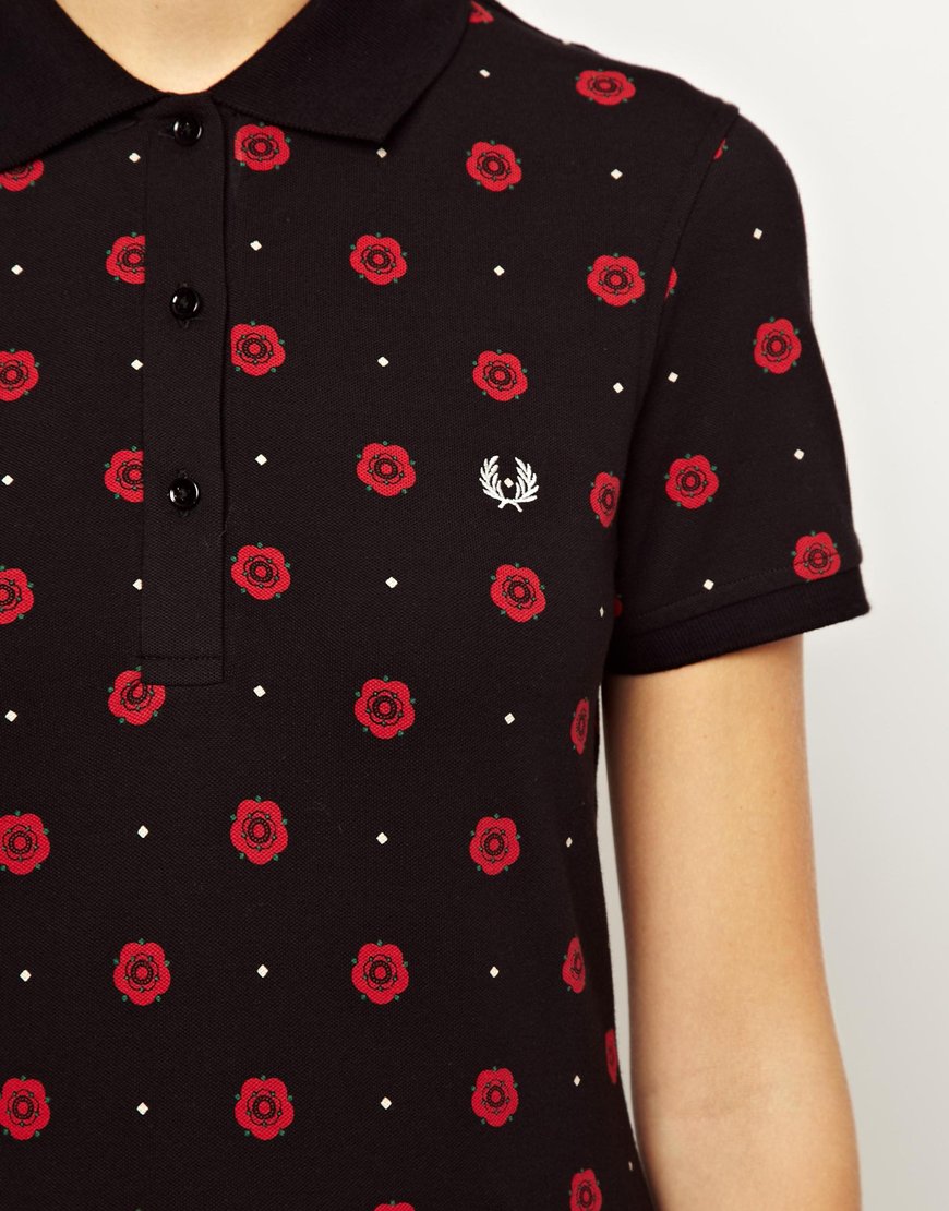 polo fred perry rose