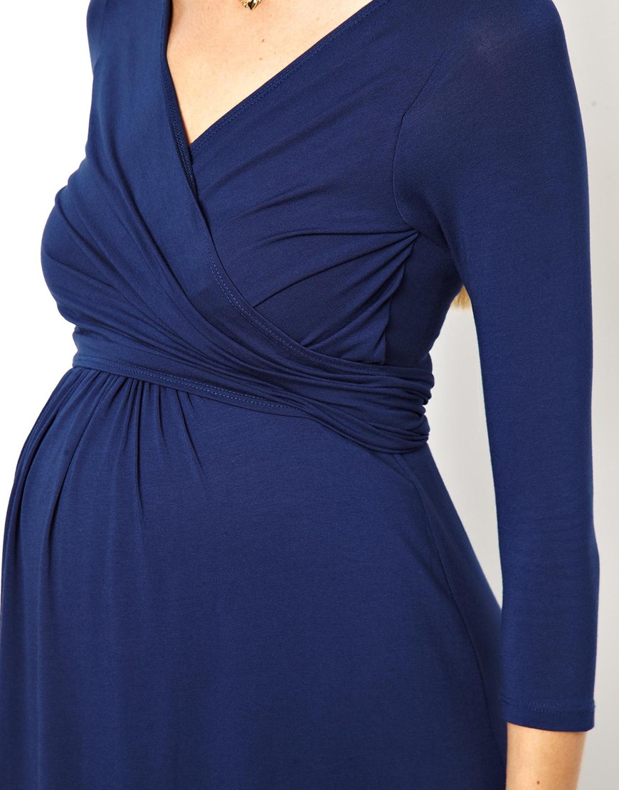 isabella oliver wrap dress