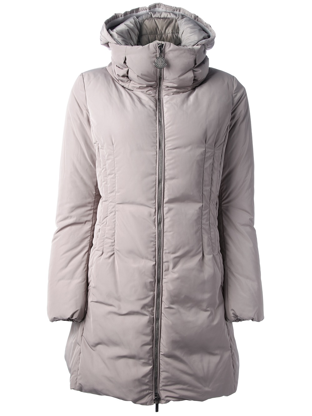 Moncler Renne Feather Down Coat in Gray - Lyst