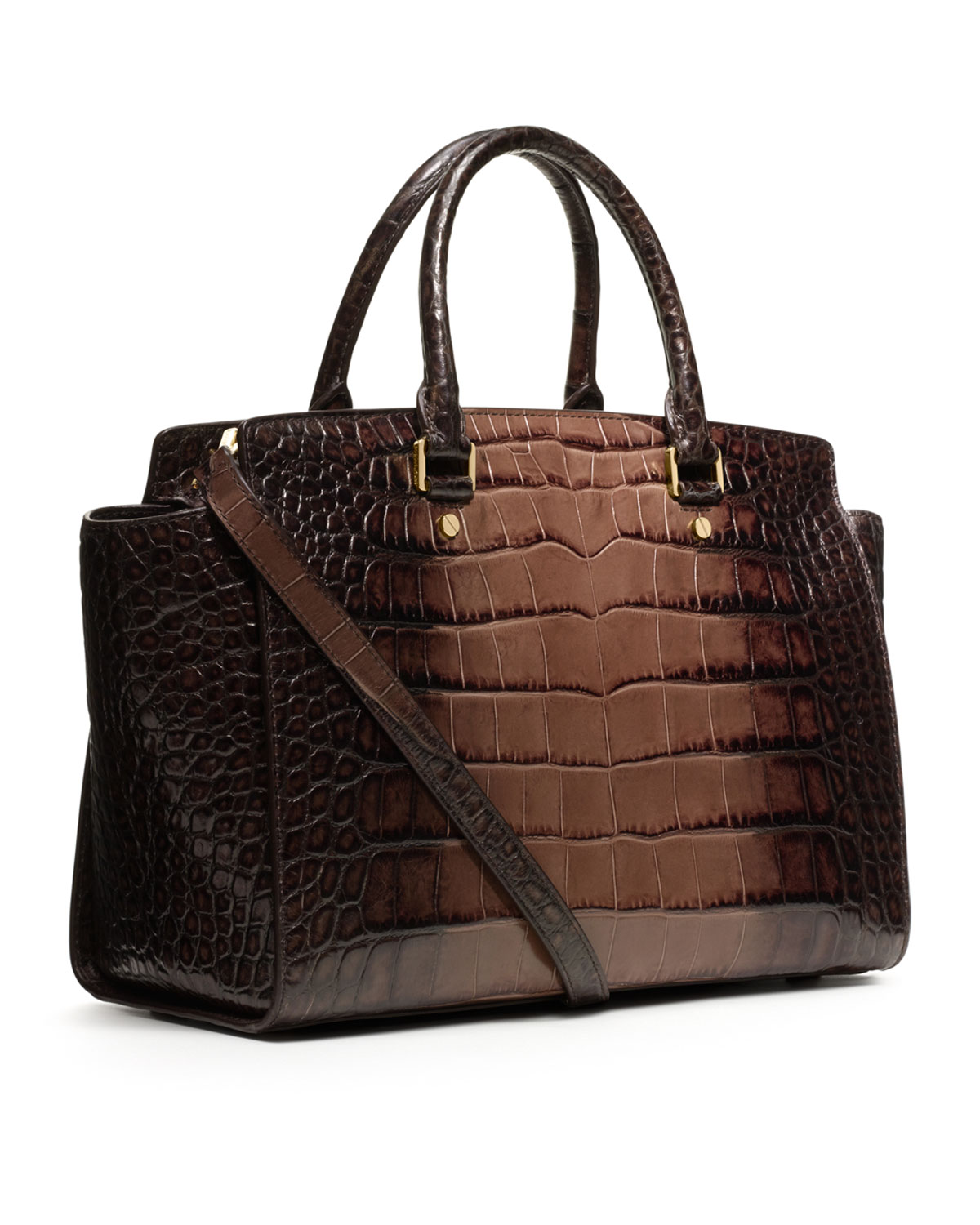 michael kors alligator bag