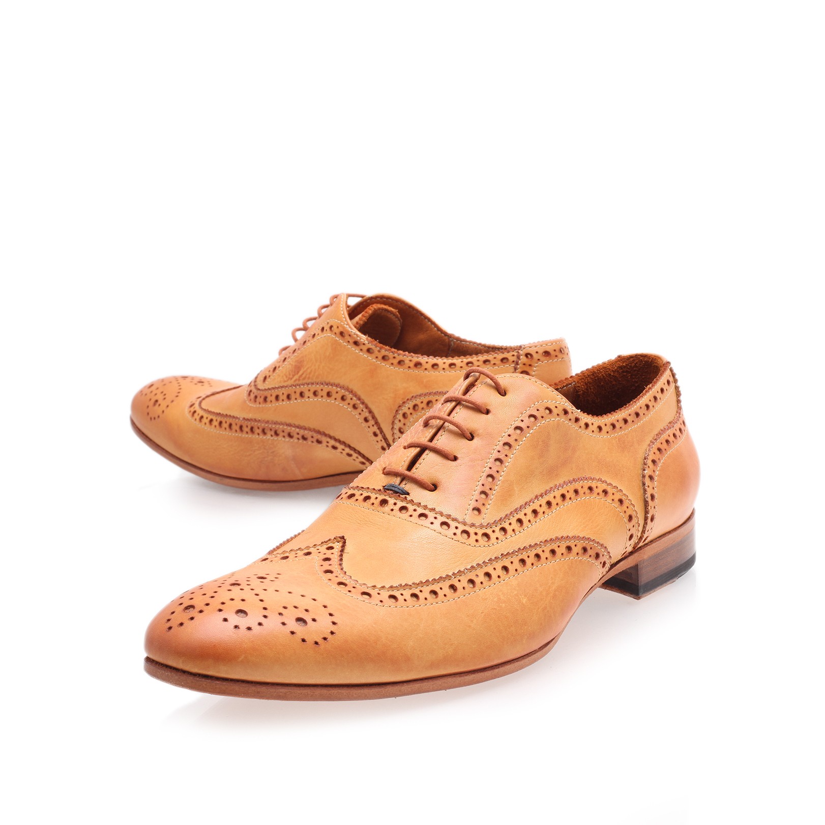 Paul Smith Leather Miller Brogue in Tan (Brown) for Men - Lyst